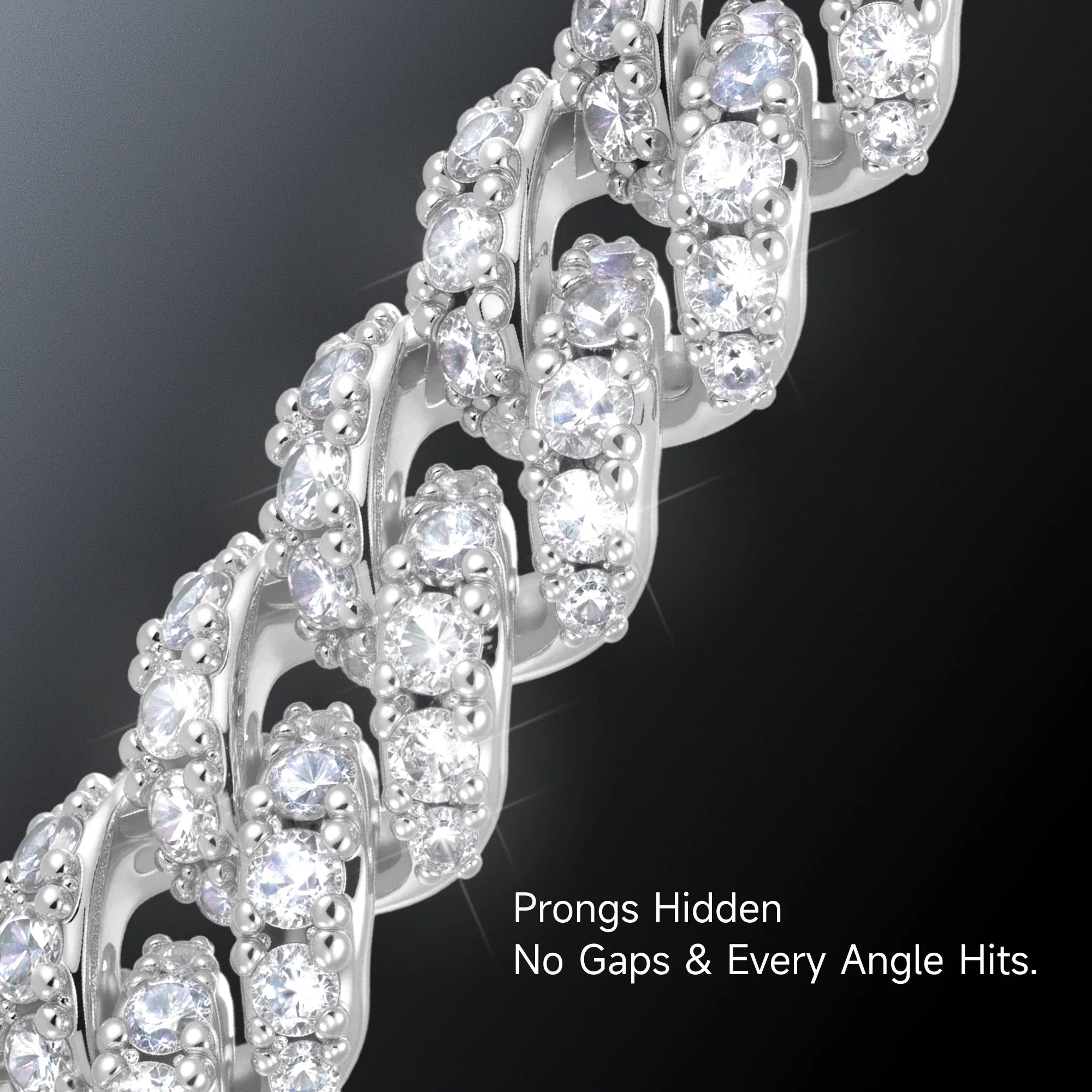 Round Cut Cuban Link Chain - 8mm
