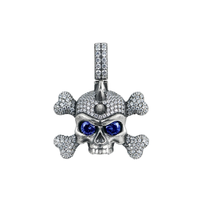 X Skull Pendant