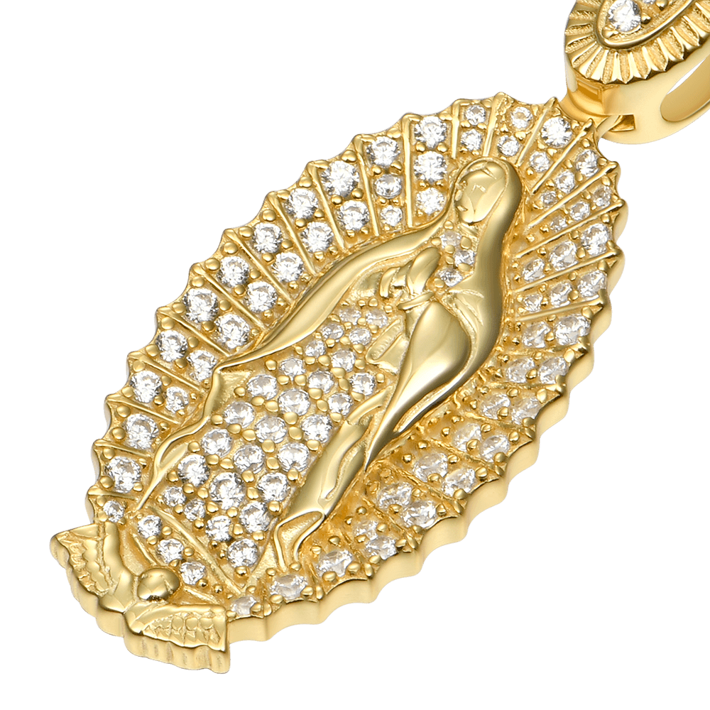 <tc>Ciondolo in argento sterling della Beata Vergine Maria</tc>