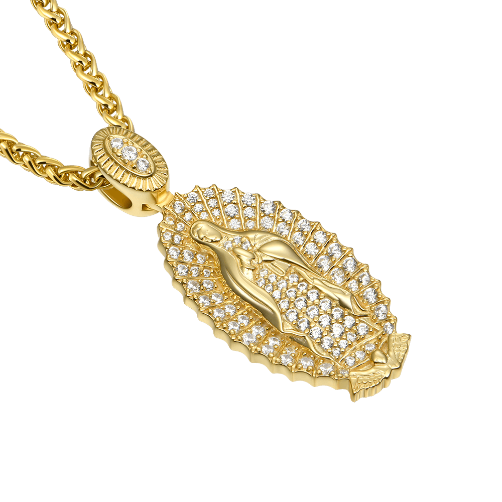 <tc>Ciondolo in argento sterling della Beata Vergine Maria</tc>
