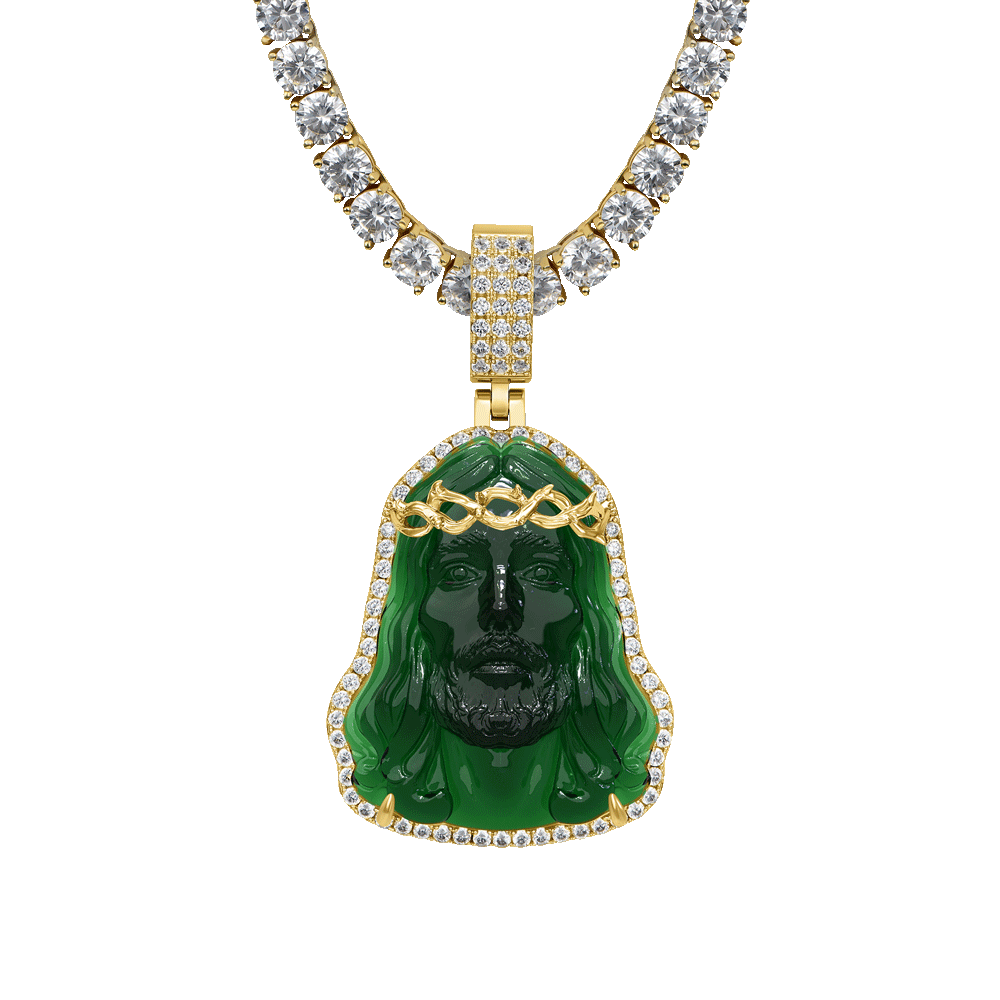 Arcenciel Gospel Jesus Colgante - Bosque Verde
