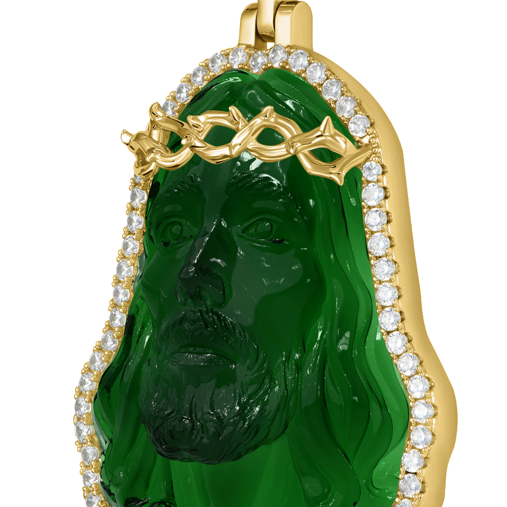 Arcenciel Gospel Jesus Colgante - Bosque Verde