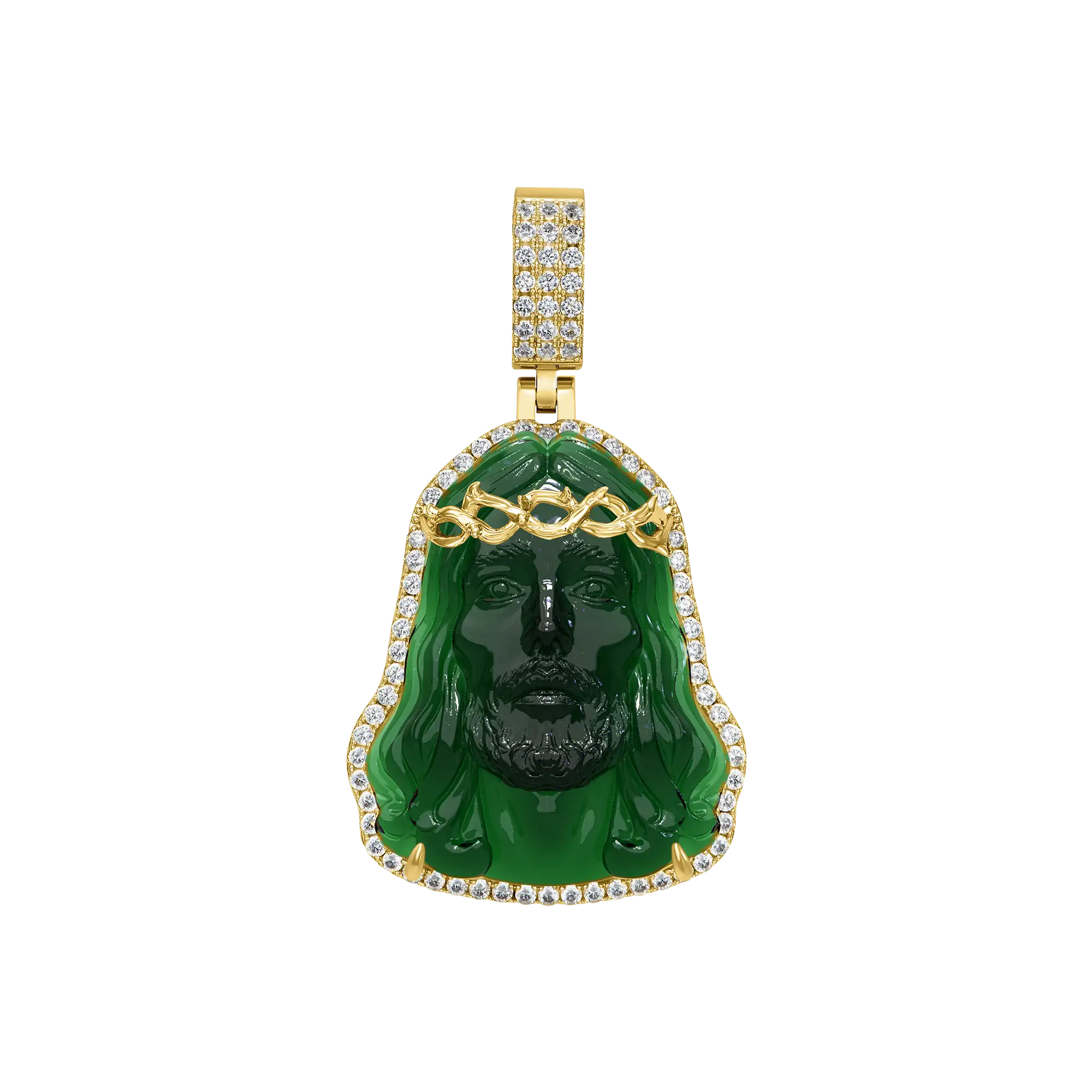 Arcenciel Gospel Jesus Colgante - Bosque Verde