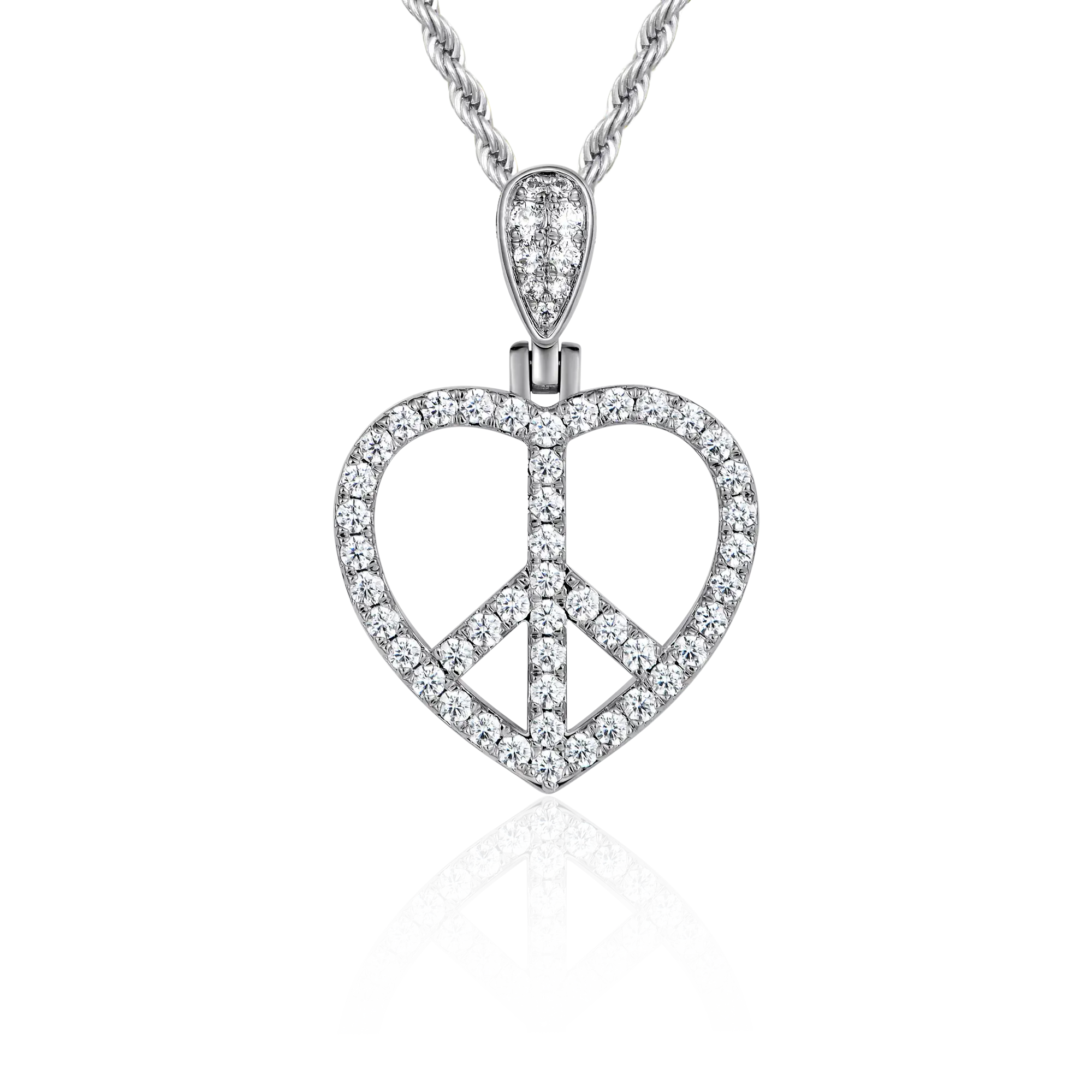 Women's APORRO X JHF Peace & Love Pendant