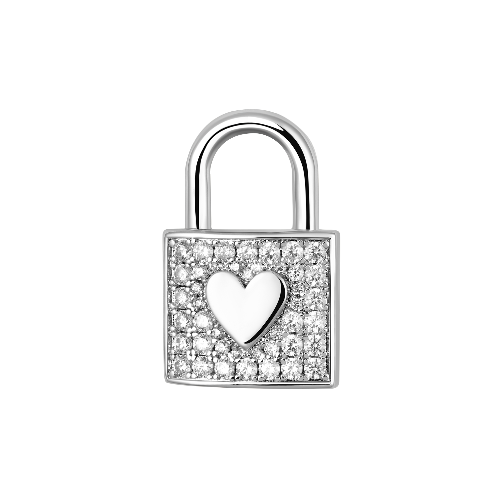 Essentials Heart thematiert Lock Anhänger