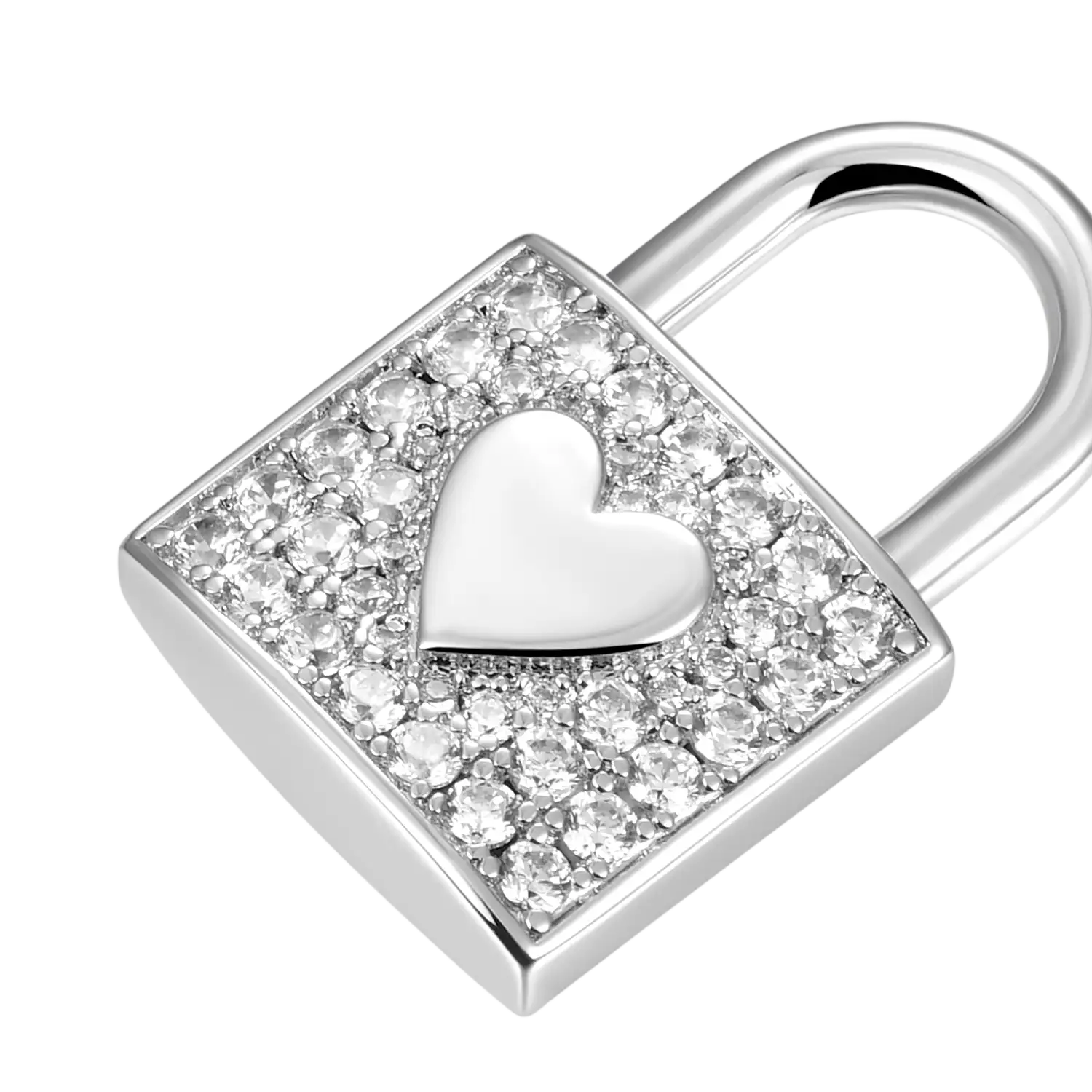 Essentials Heart thematiert Lock Anhänger