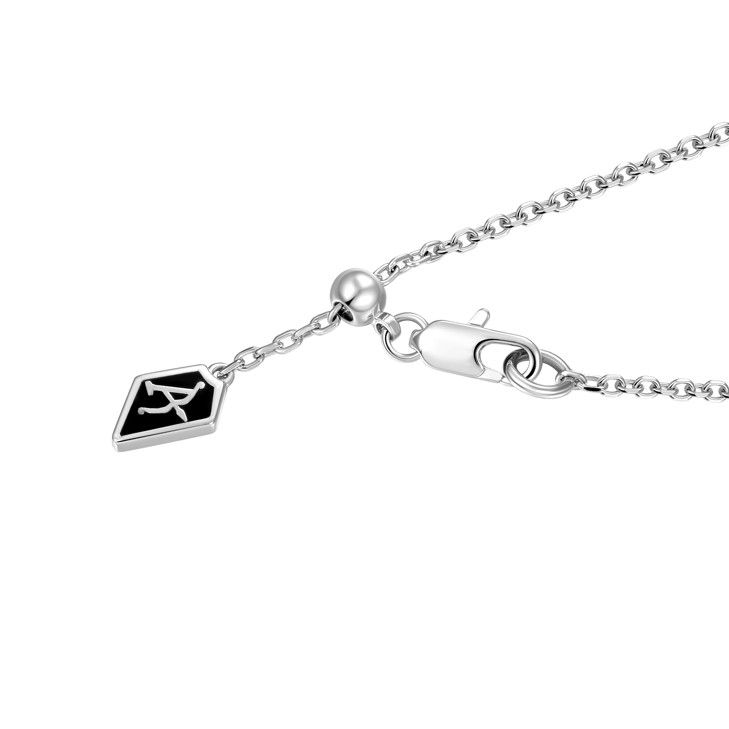 Essentials Heartbeat Pin Verstellbarer Halskette