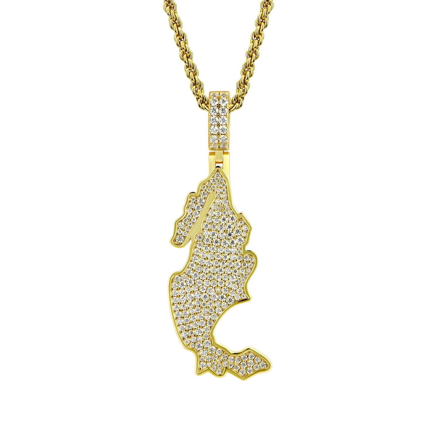 Map of Mexico Pendant