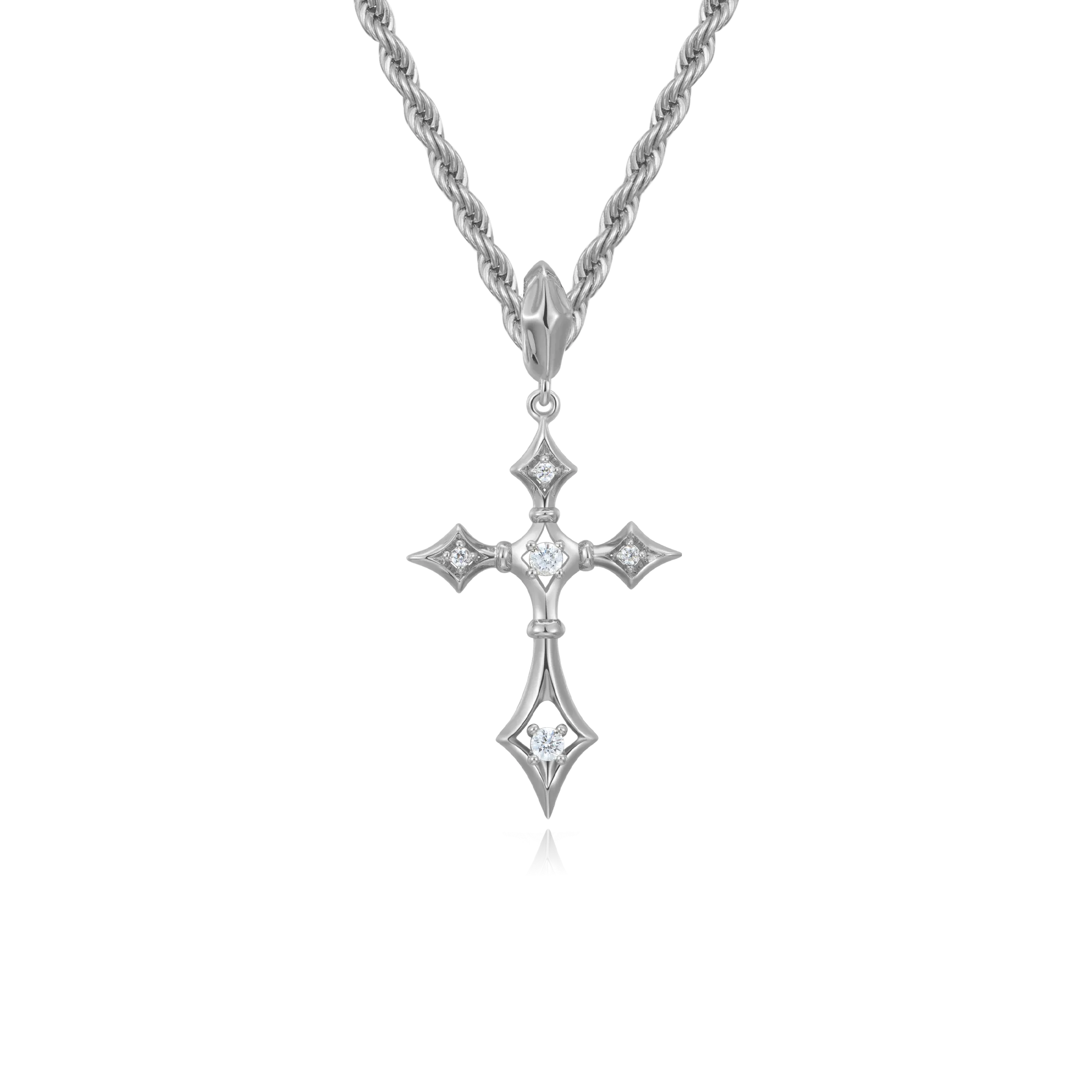 Colgante de cruz Modern Essentials & Juego de cadena