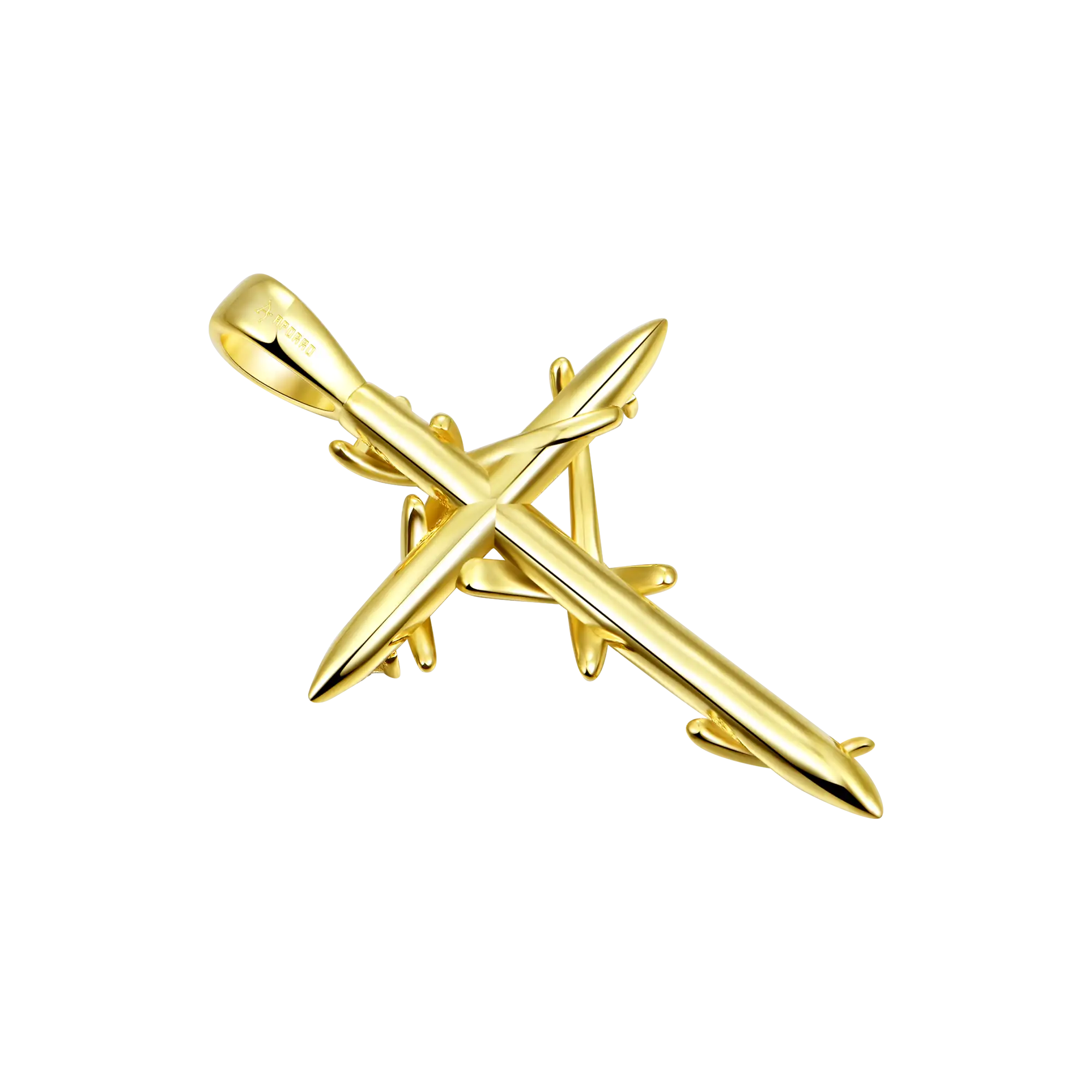 Colgante de cruz esencial clásico & Juego de cadena