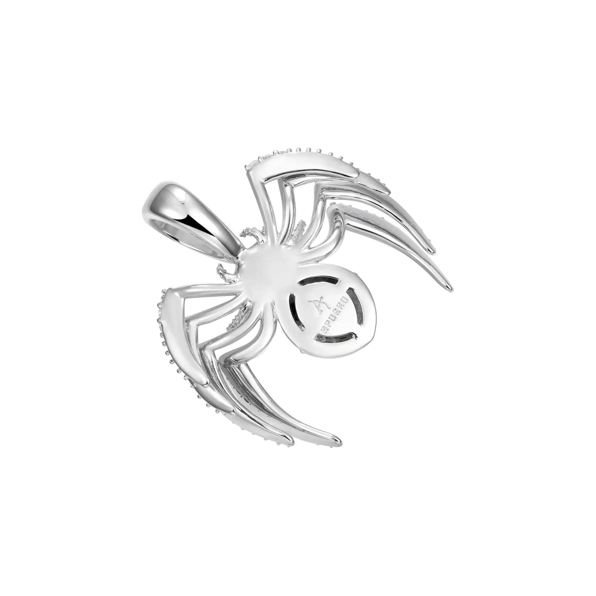 Moissanite Venom Spider Pendant