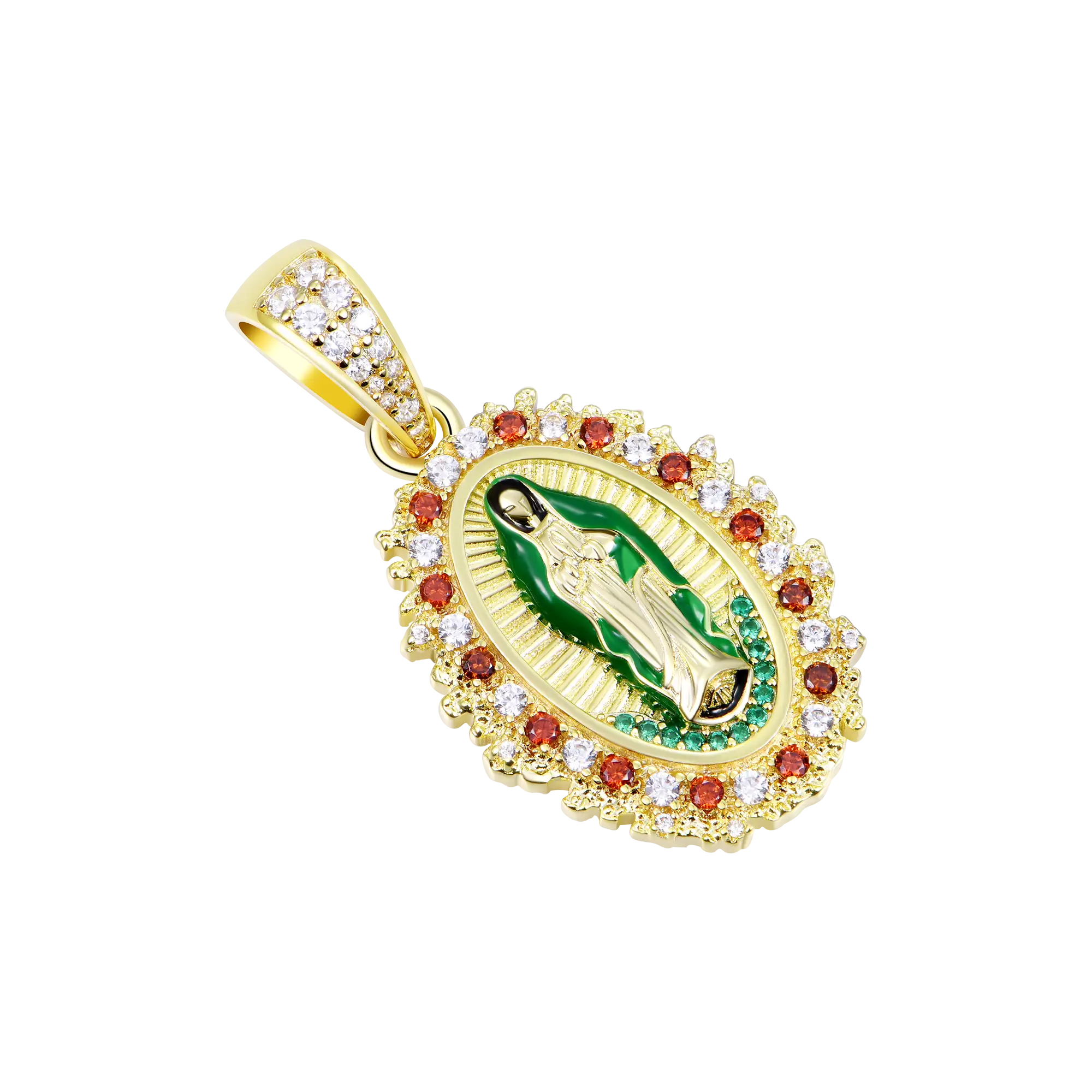 Colgante de llamas de Guadalupe