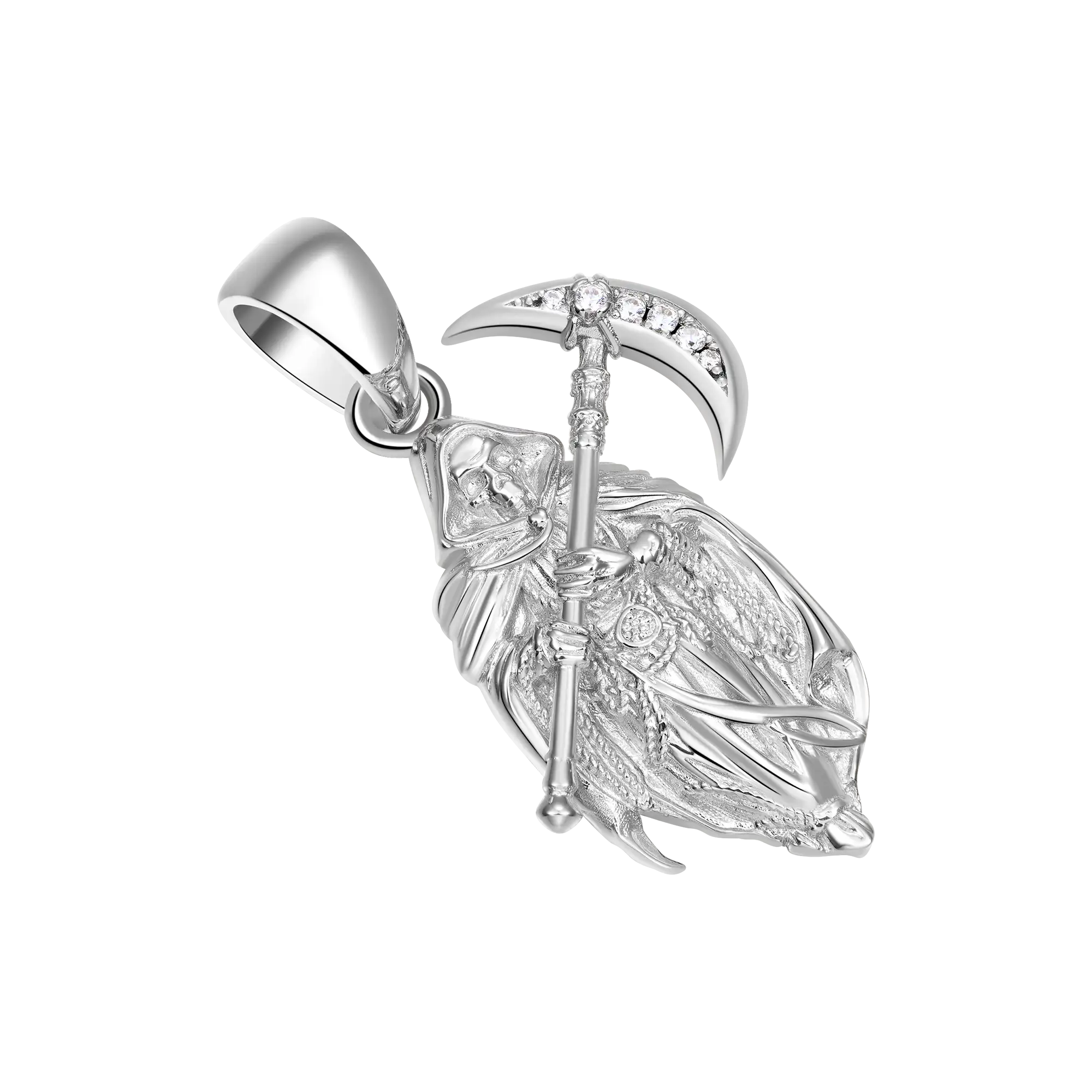 Santa Muerte Serenity Pendant