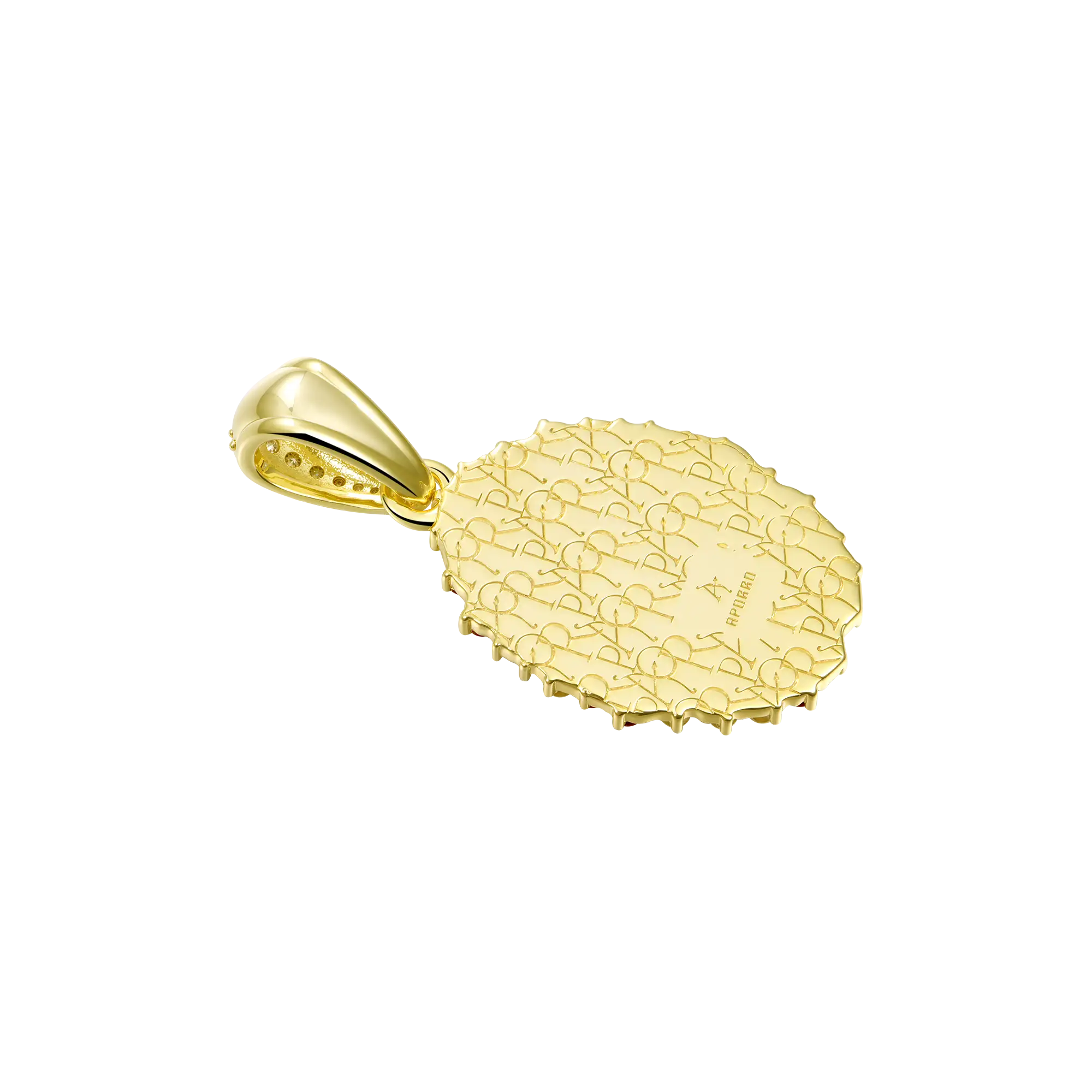 Colgante de cruz clásico doble & Juego de cuádruple cadena