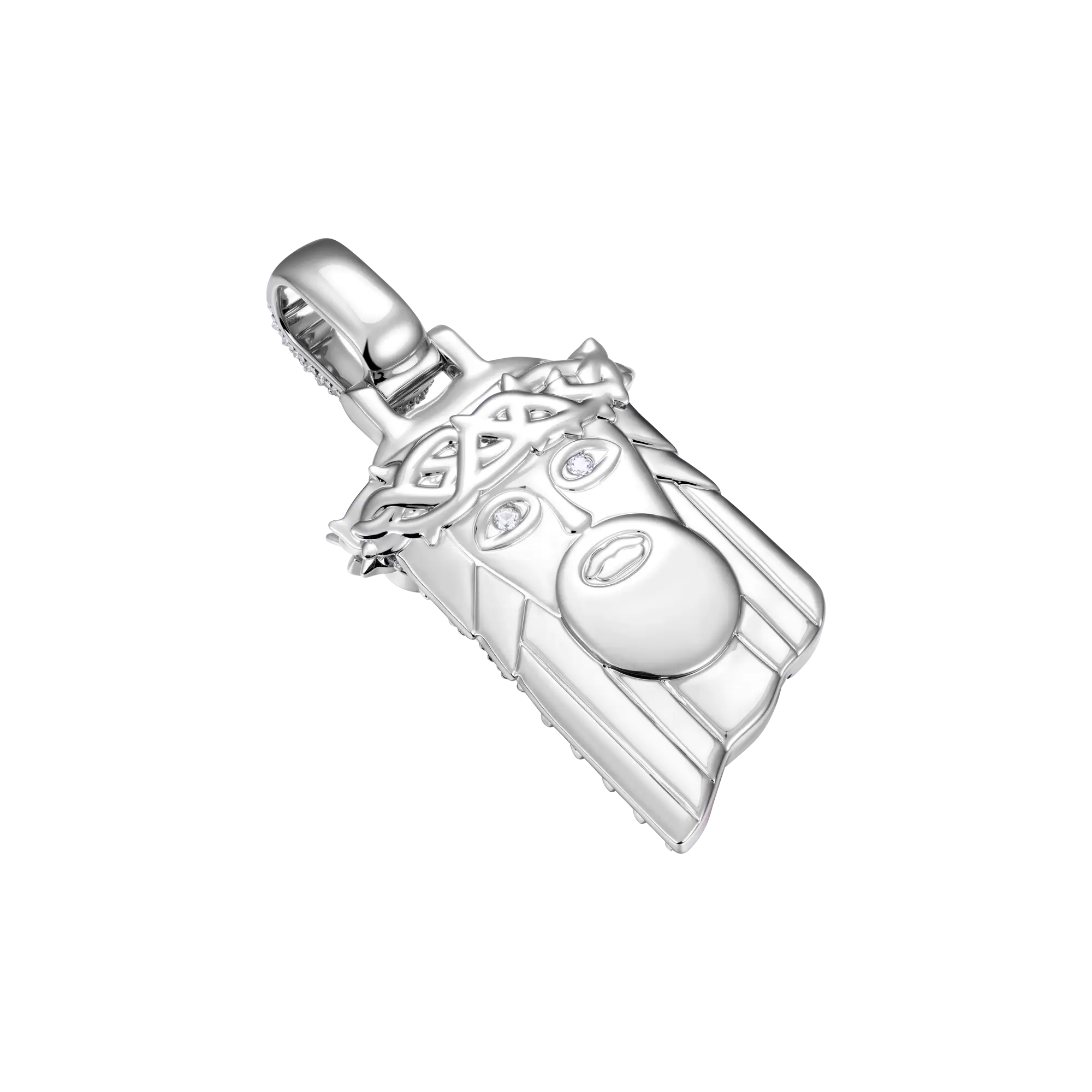 Women's Classic Double-Sided Jesus Pendant