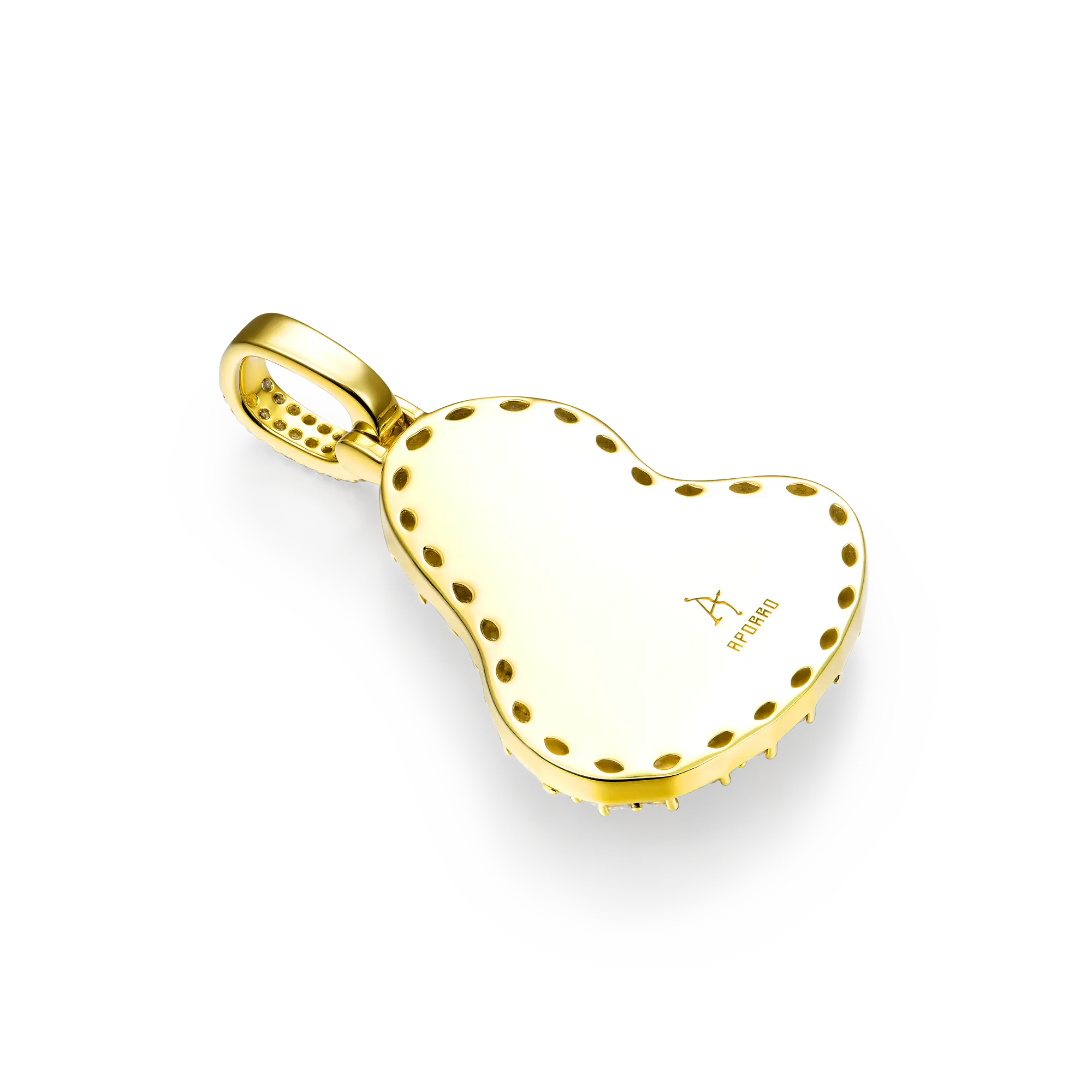 Virgin Mary Prayer Halo Pendant