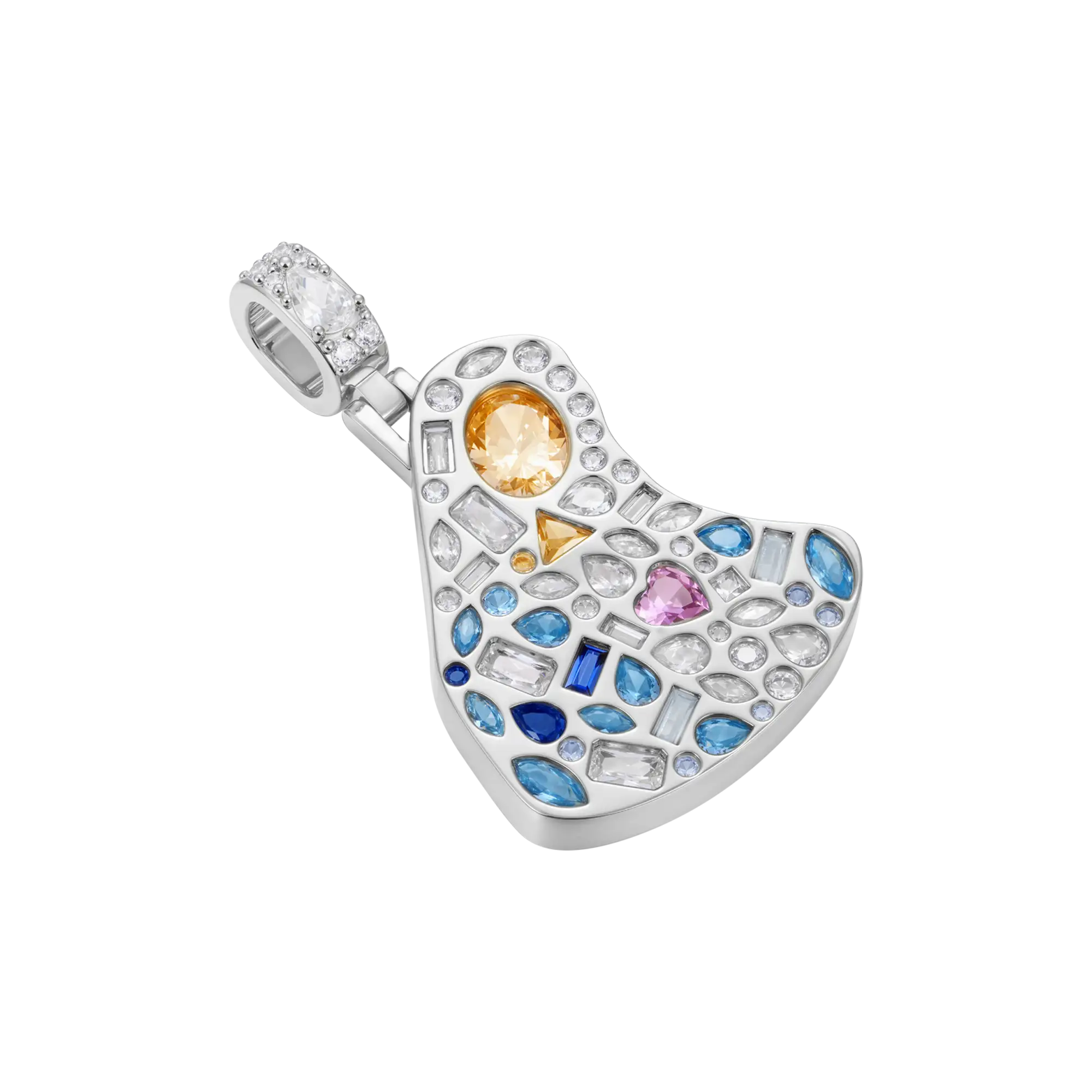 Sacred Mosaic Mary Pendant