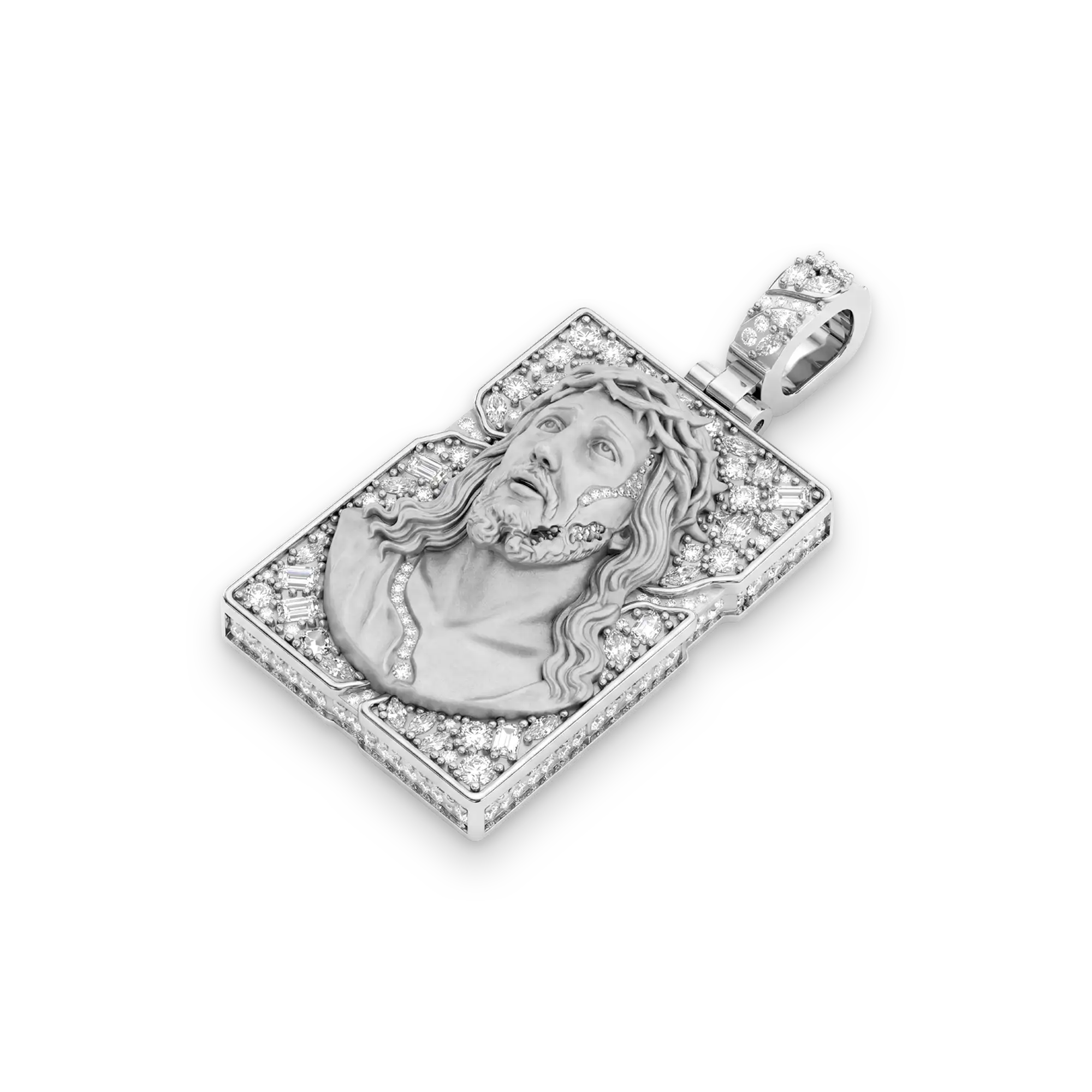 Sacred Portrait Jesus Pendant