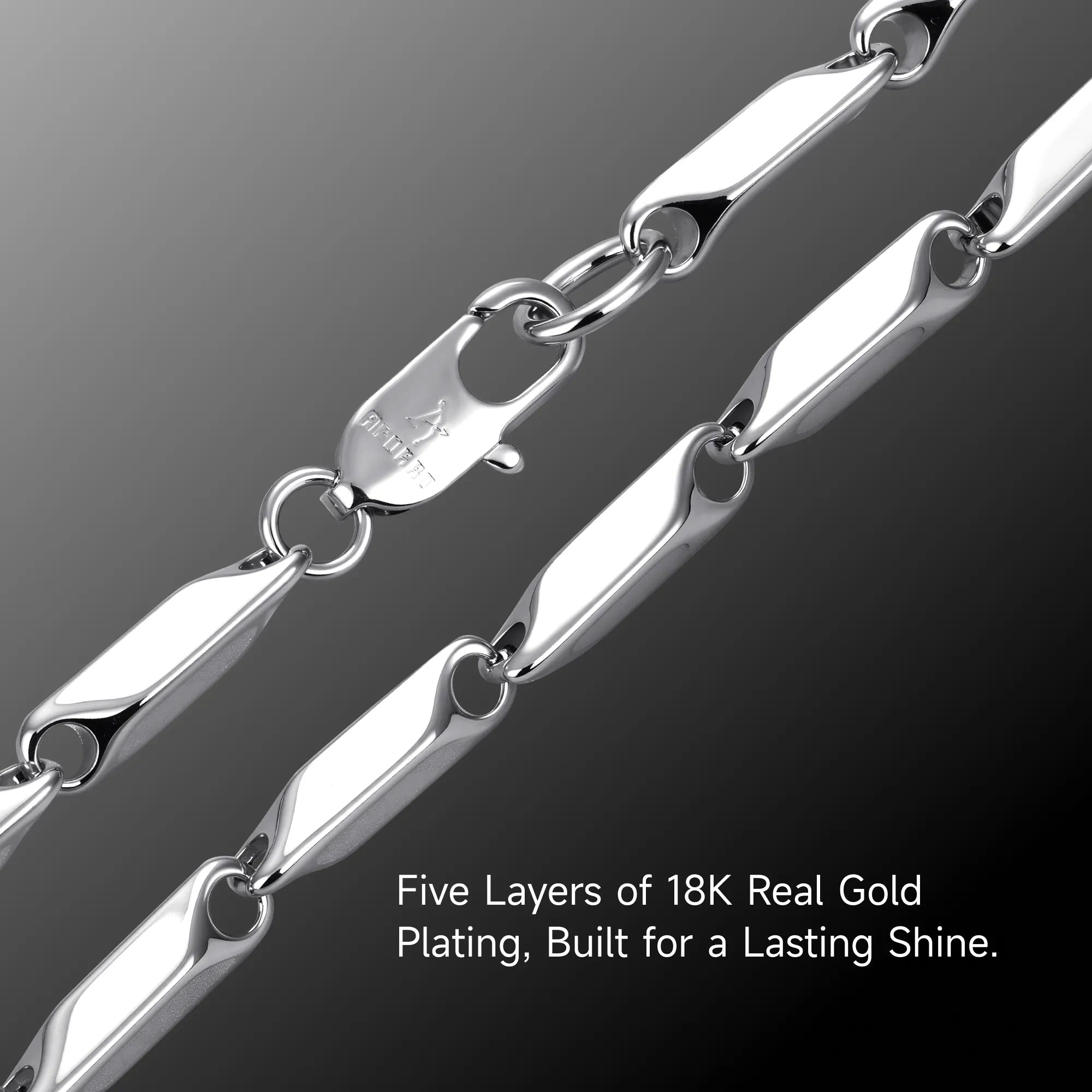 Prism Link Chain - 4mm