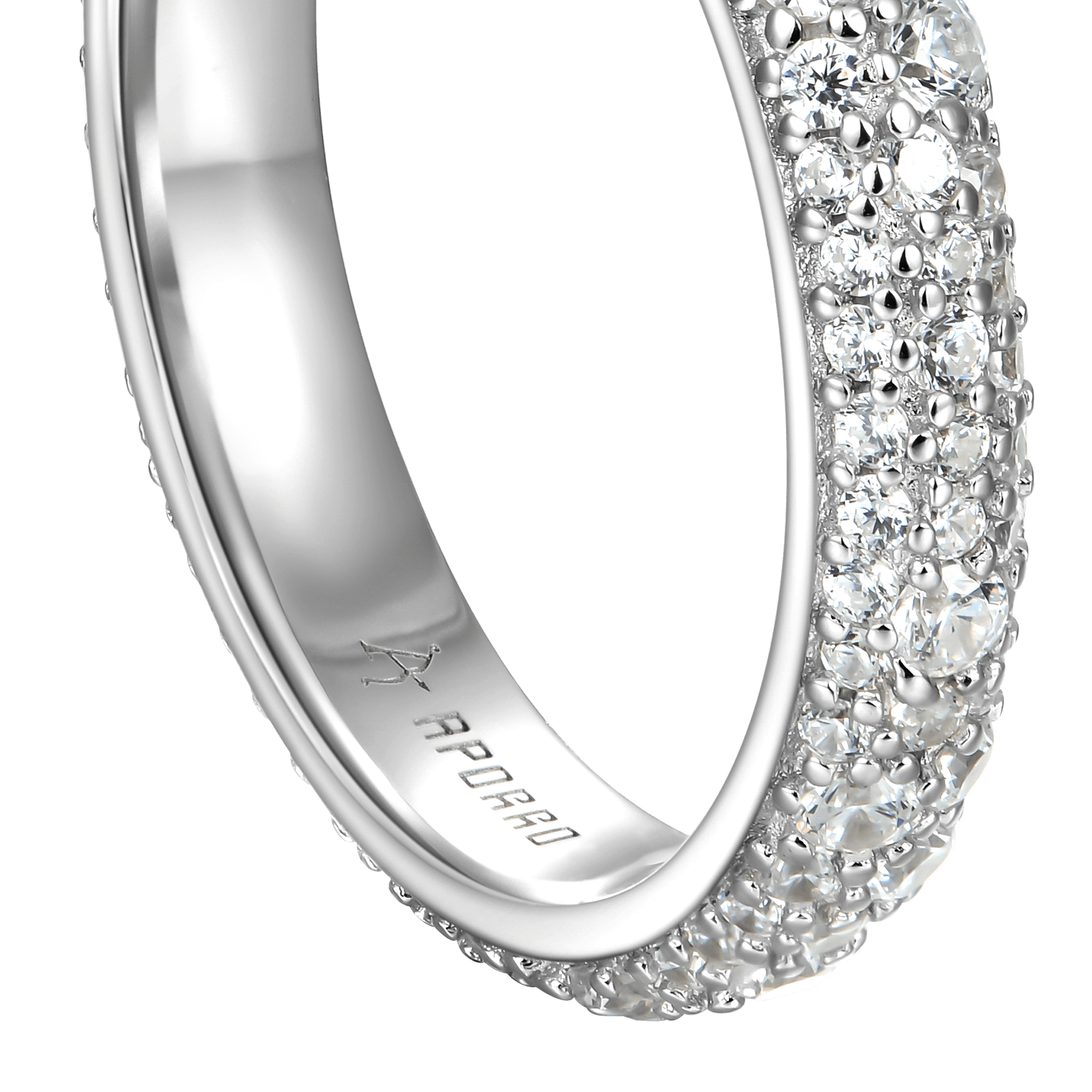 Anillo de banda pavimentada redonda