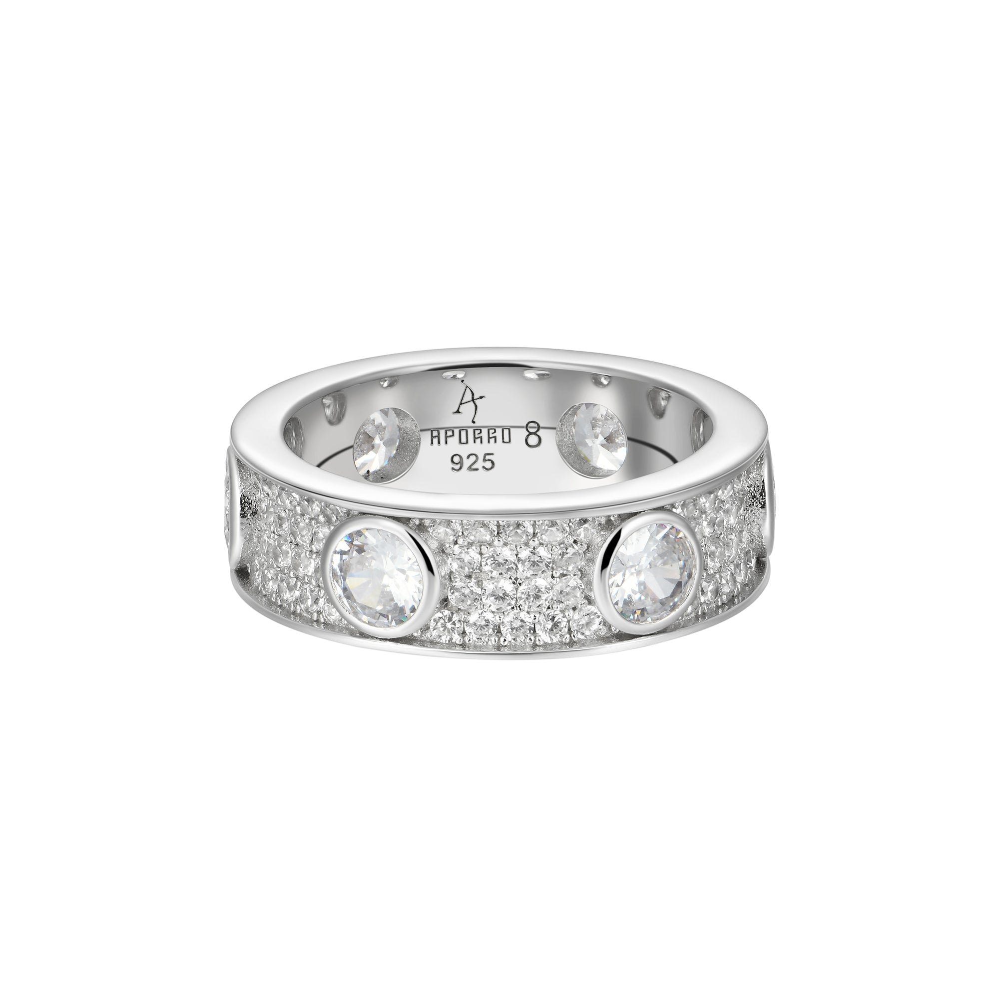 Bague ronde énervée