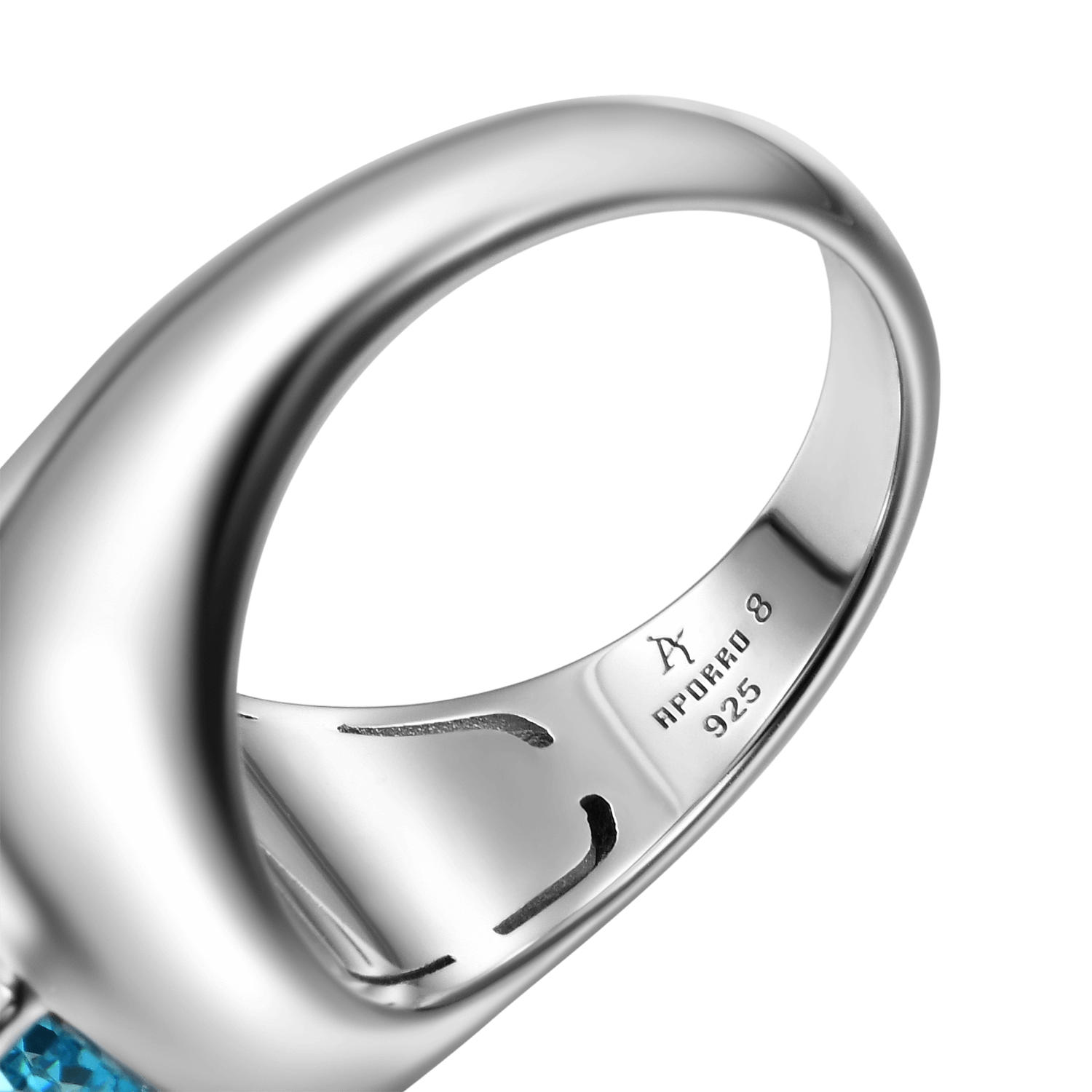 Anello Miami Ghiaccio Tritato