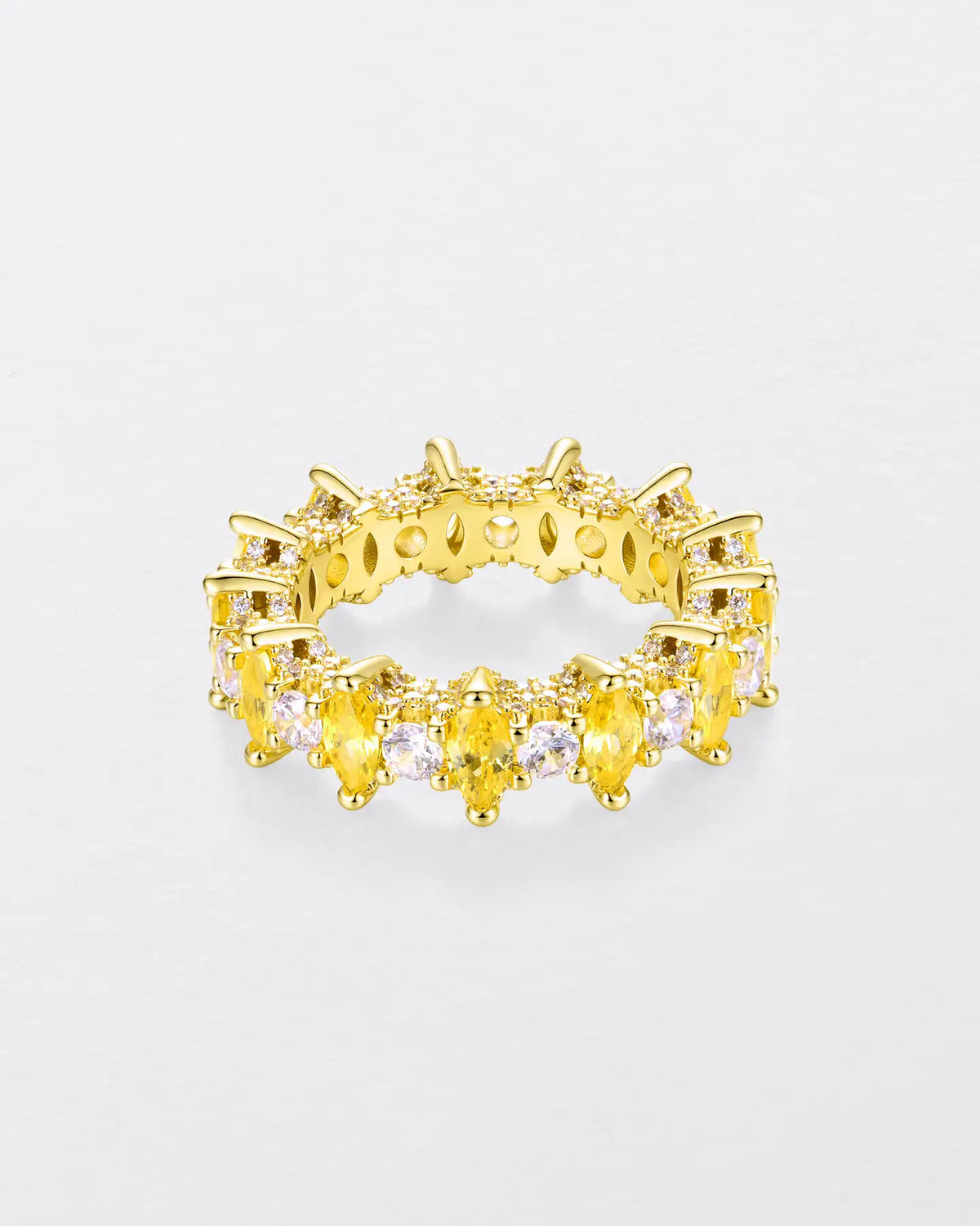 Marquise Cut Puzzle Ring