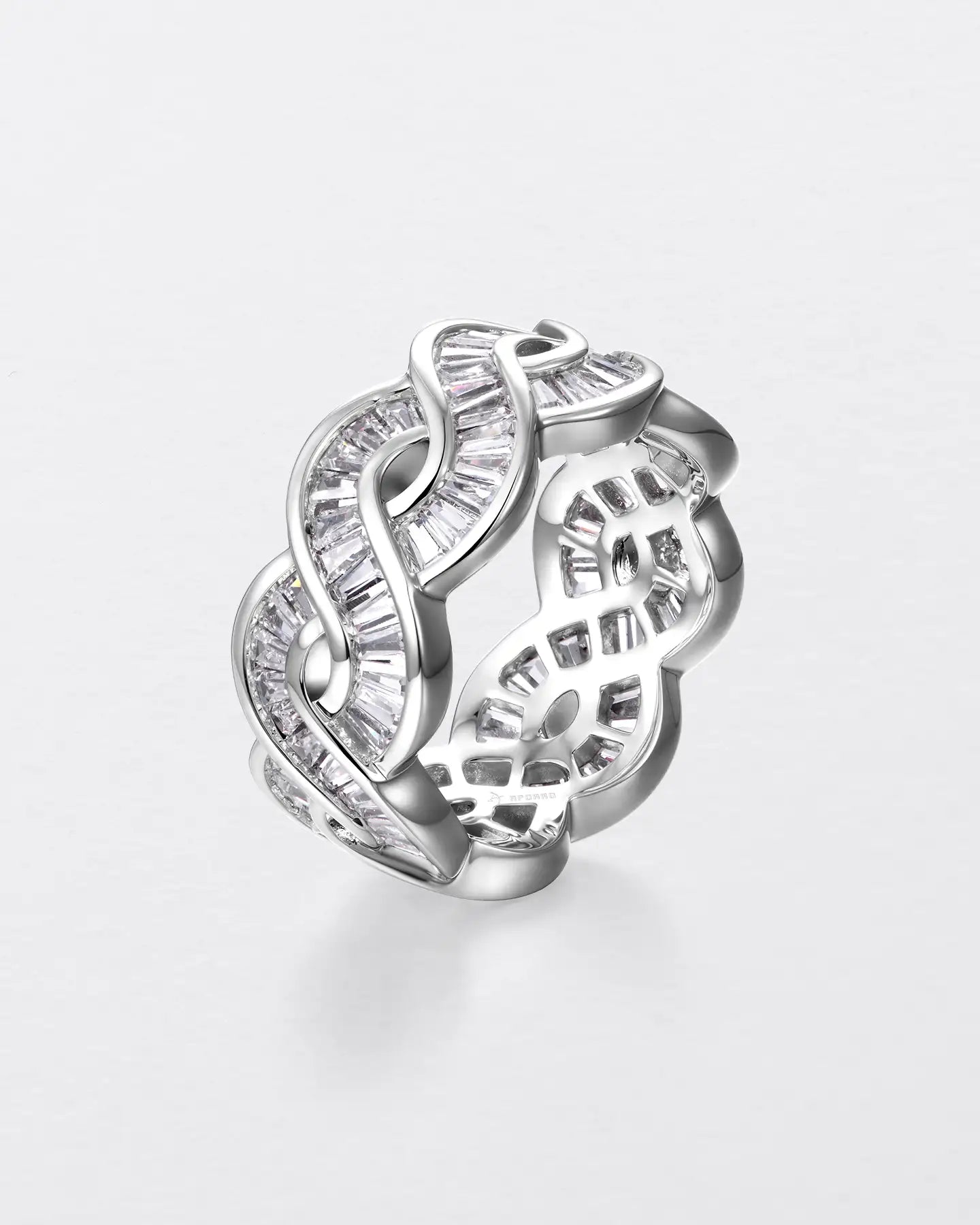 Anillo de sello de escarcha de oro