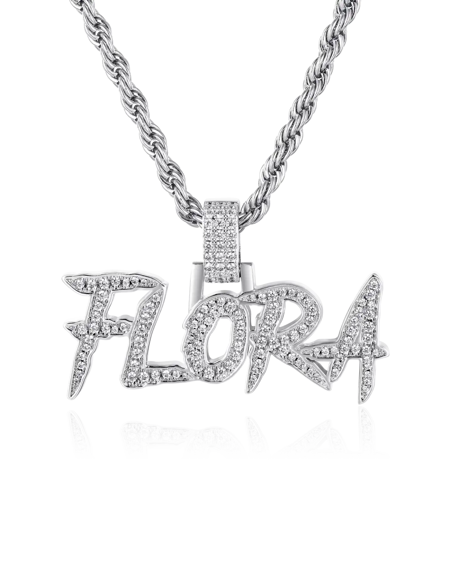 Custom Coke Boys Font Name Pendant