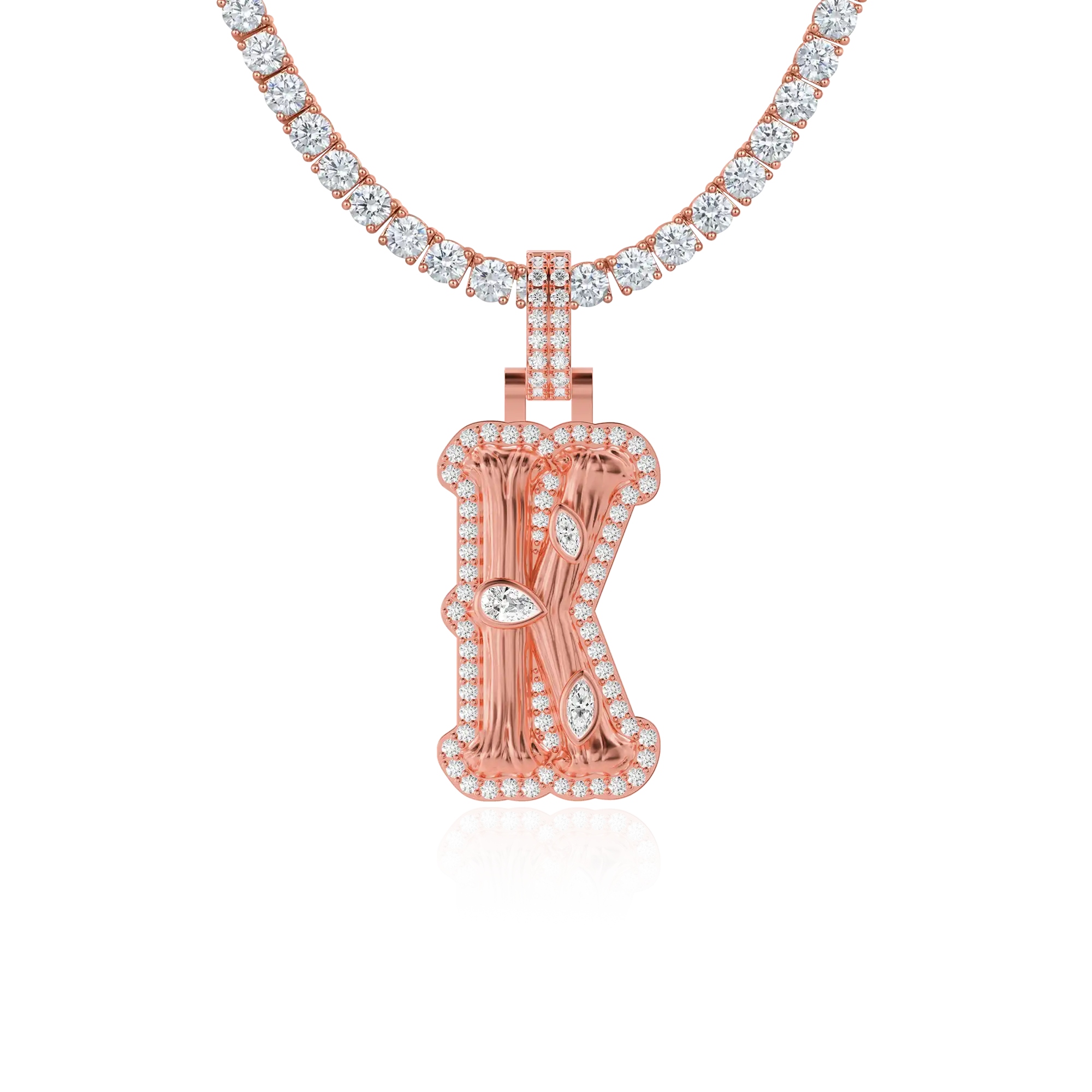 Colgante de fuentes de huesos personalizados