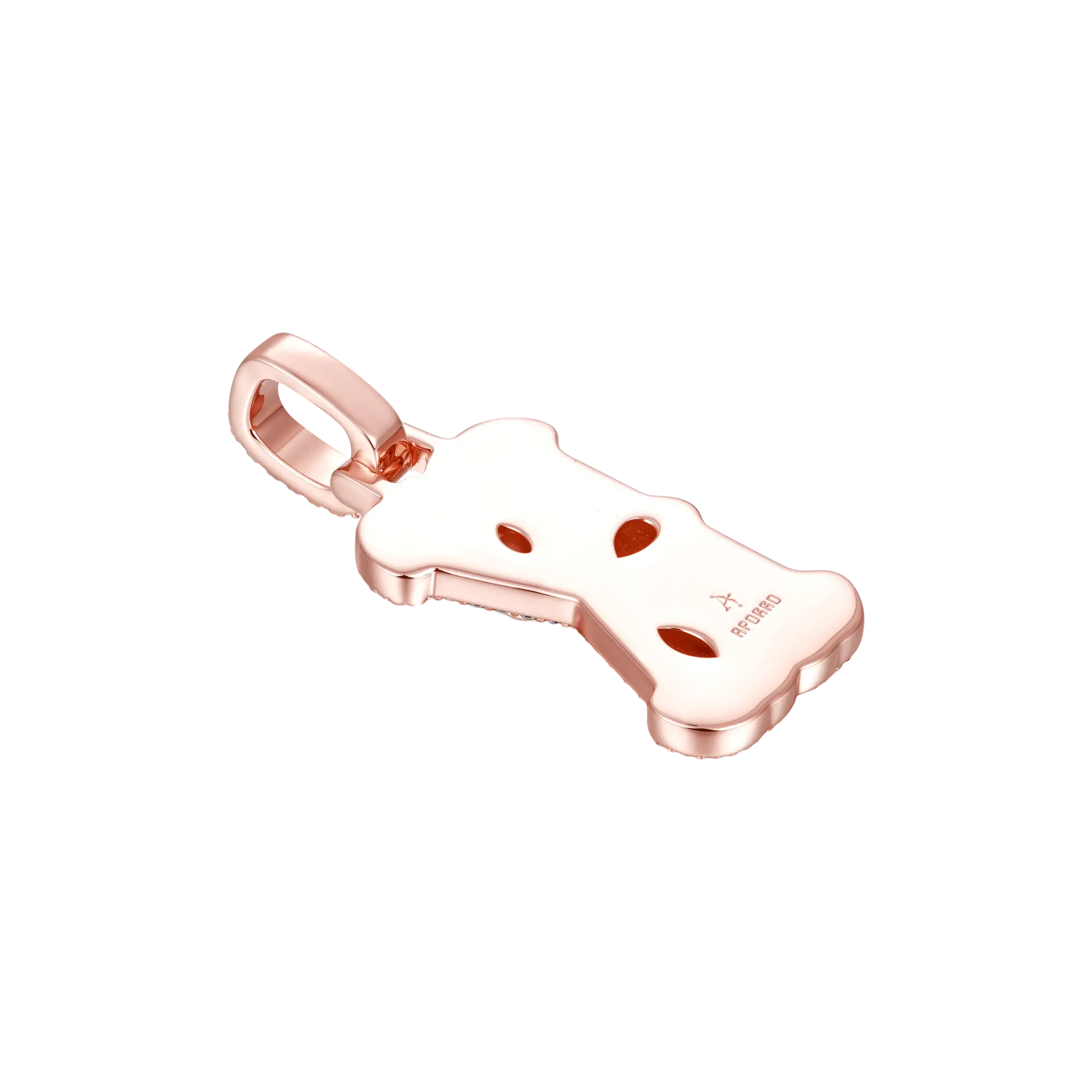 Colgante de fuente de hueso personalizado