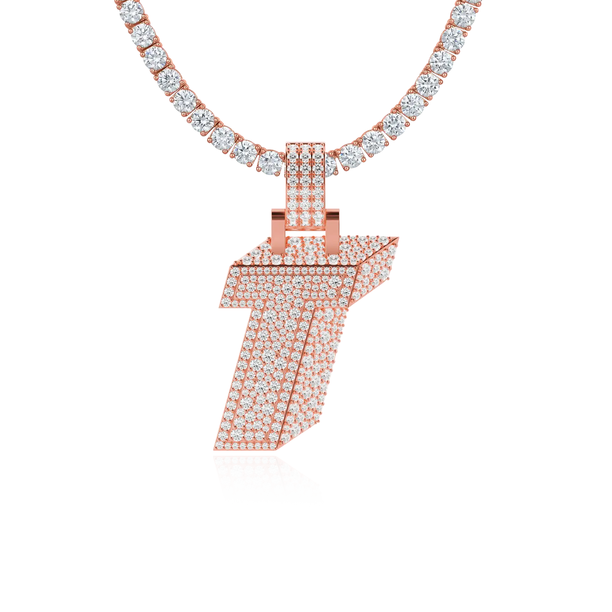 Custom 3D University Logo Pendant