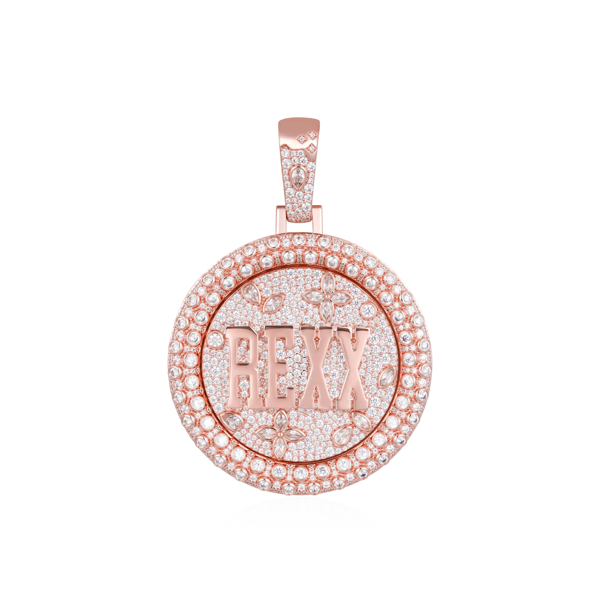 Colgante de disco giratorio personalizado-51 mm