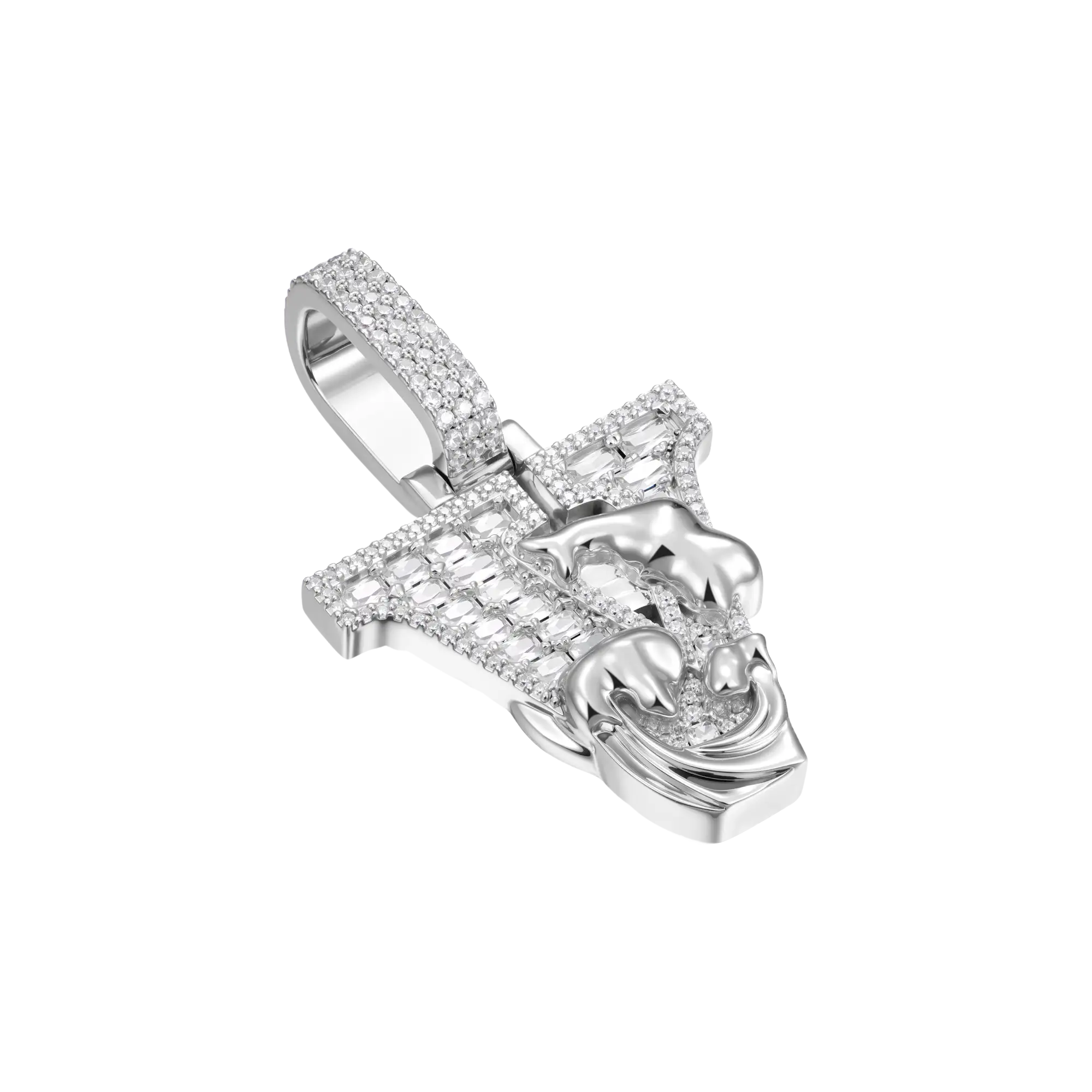 Custom Wave Font Pendant