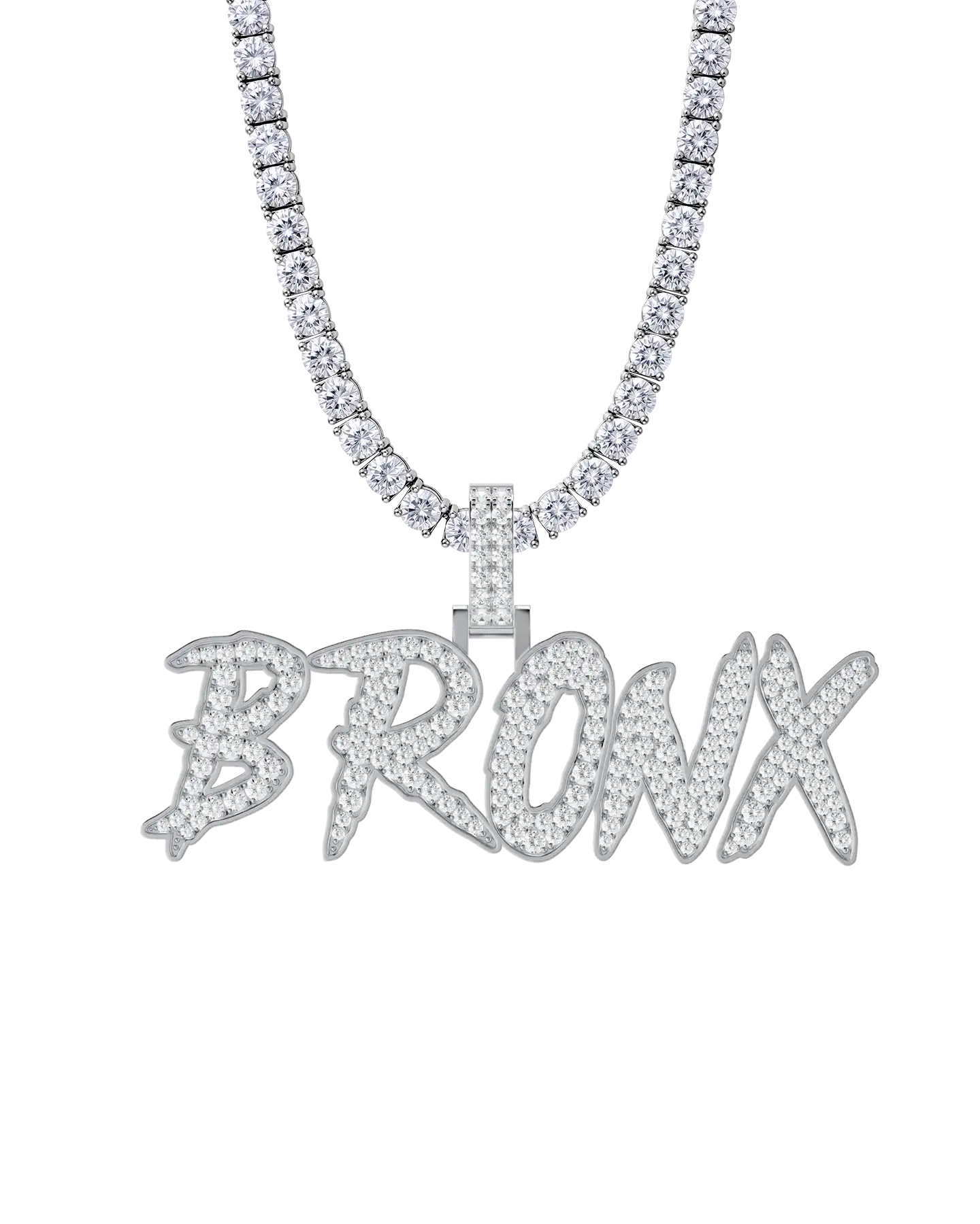 Custom Coke Boys Font Name Pendant