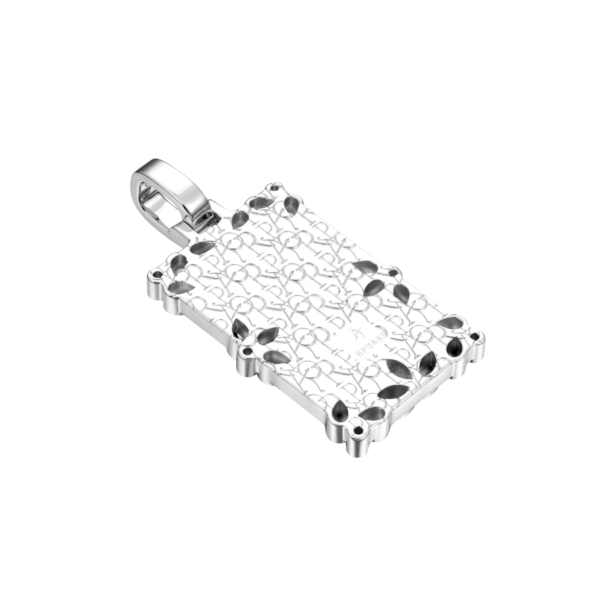 Custom Special Cut and Spliced Picture Frame Pendant