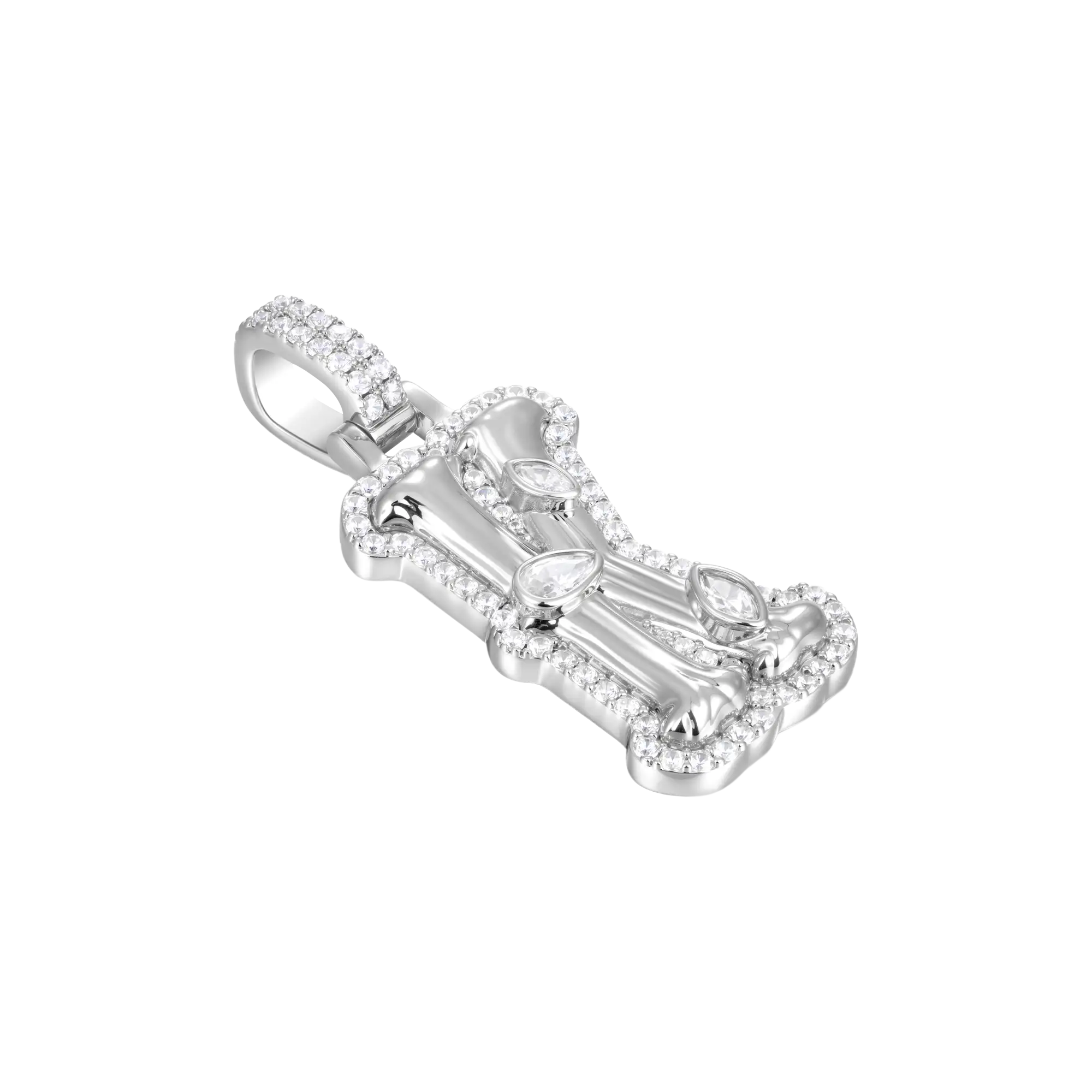 Colgante de fuente de hueso personalizado