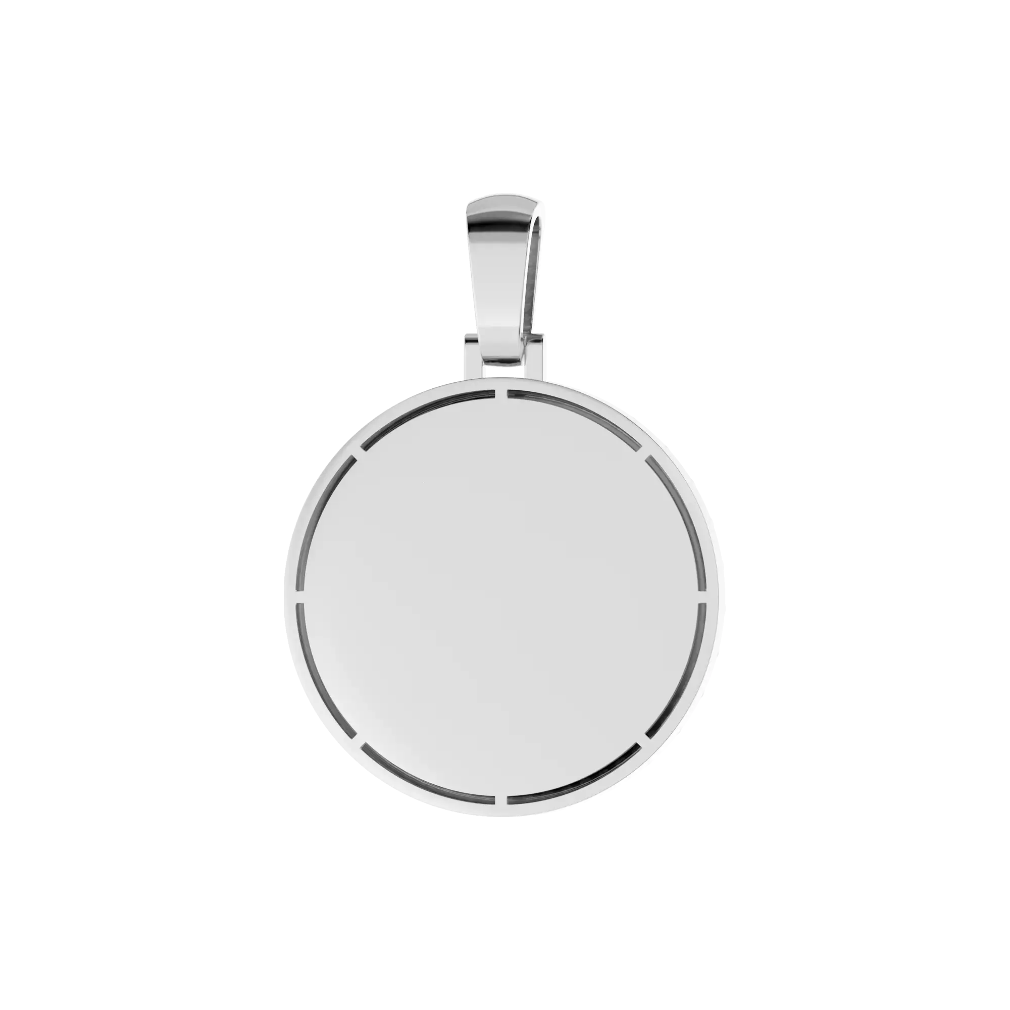 Colgante de disco giratorio personalizado-38 mm