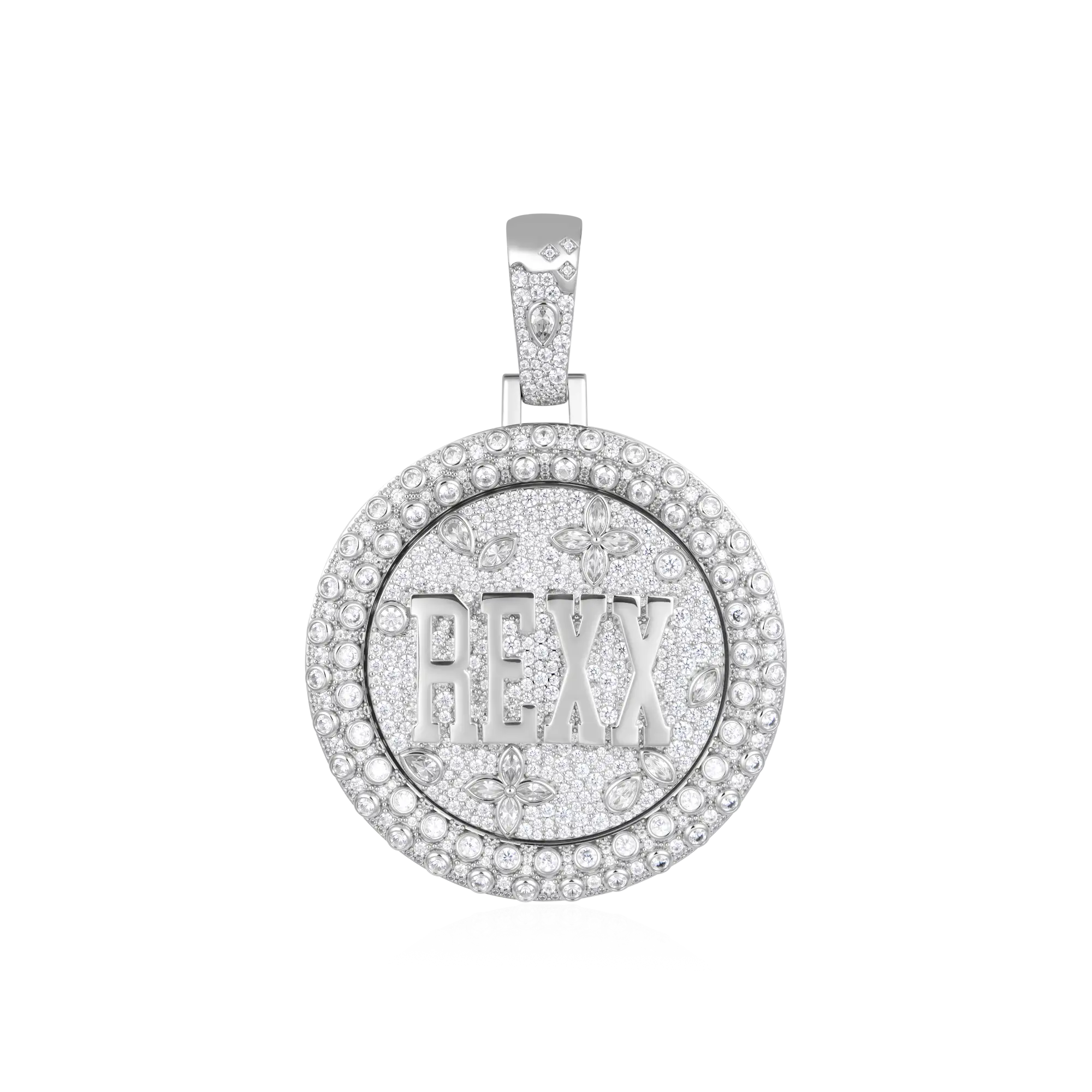 Colgante de disco giratorio personalizado-51 mm