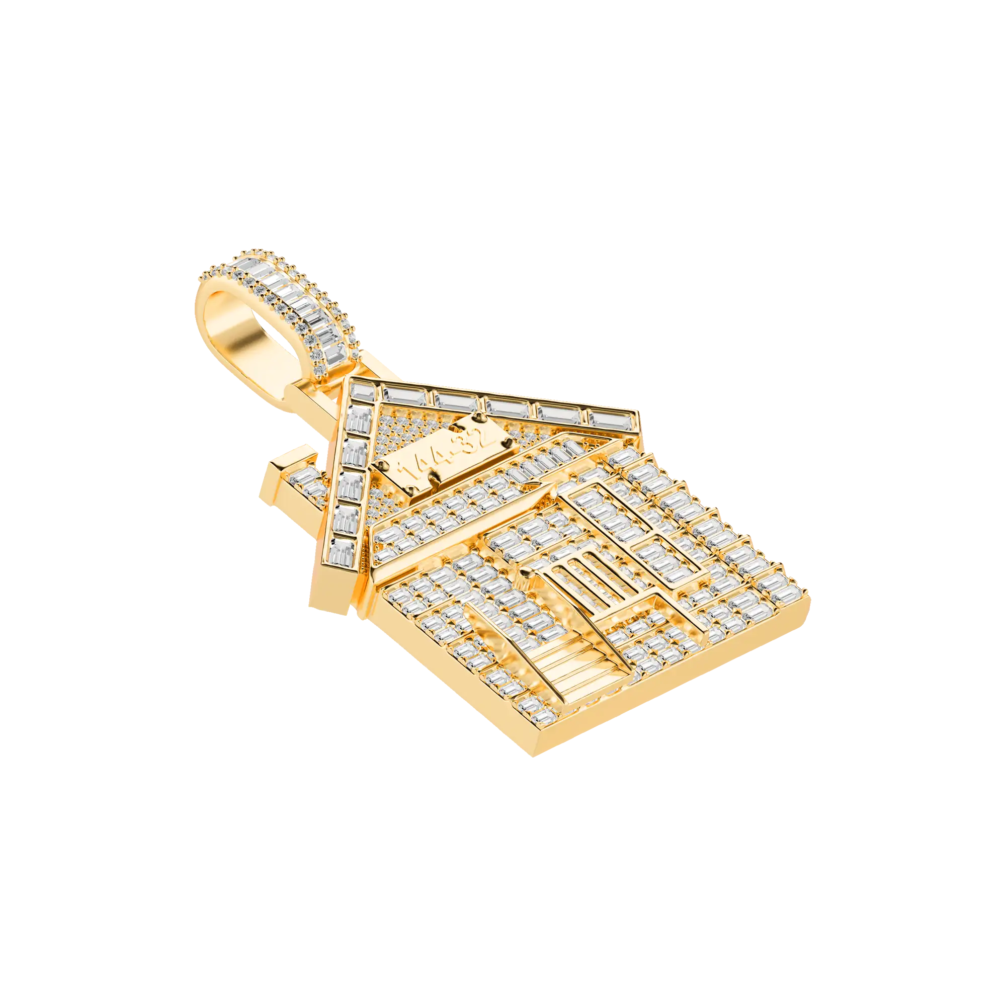 Custom House Photo Pendant