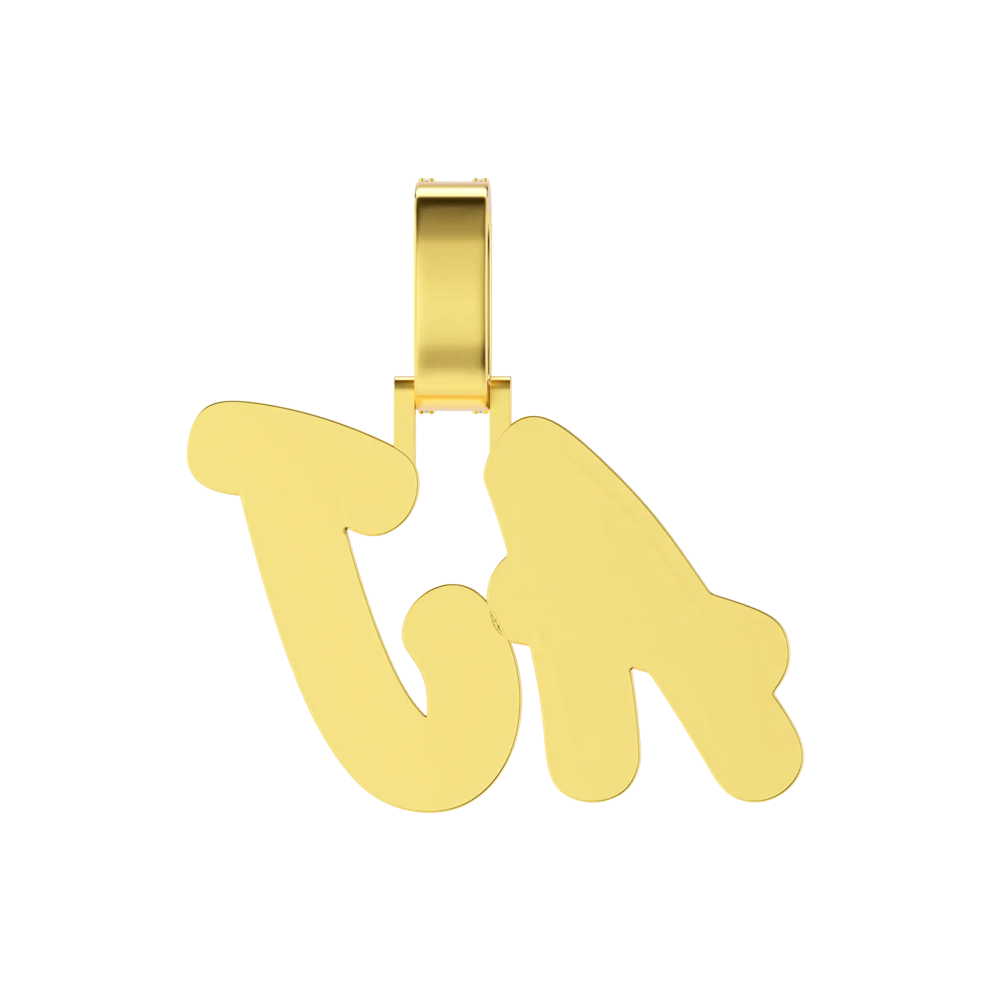 Colgante de fuentes de baguette de múltiples capas personalizado