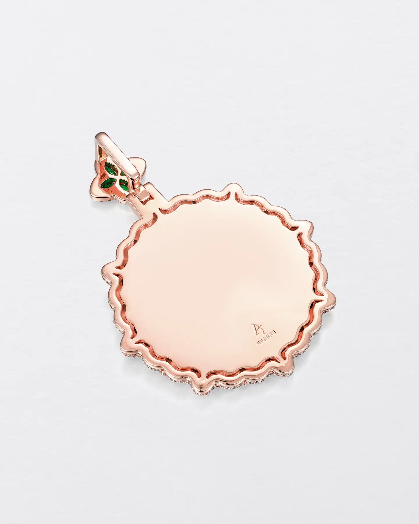 Custom Infinite Luck Photo Frame Pendant