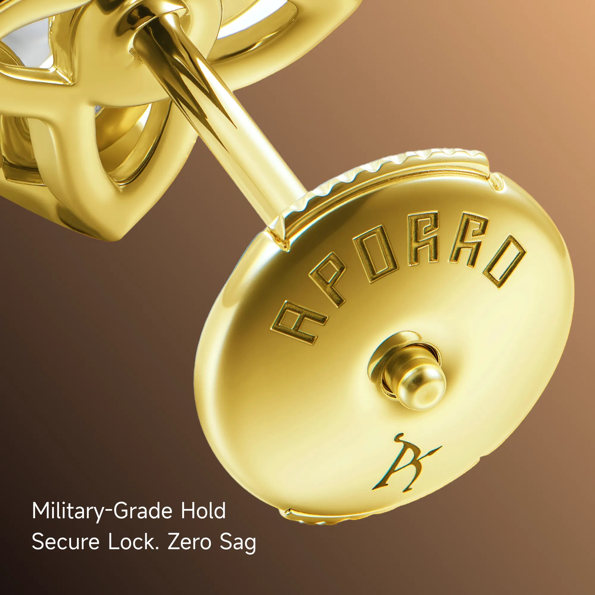 Moissanite S925 Solid Clover Cut Stud Earrings - White