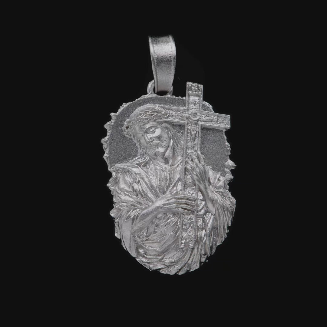 Sacred Grace Jesus Pendant