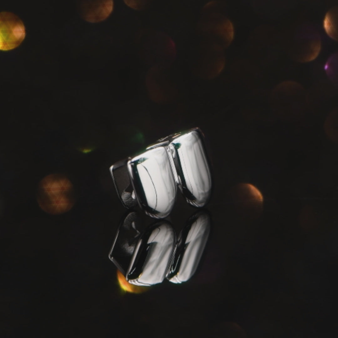 Pre-made Single/Double Caps Classic Gold Grillz