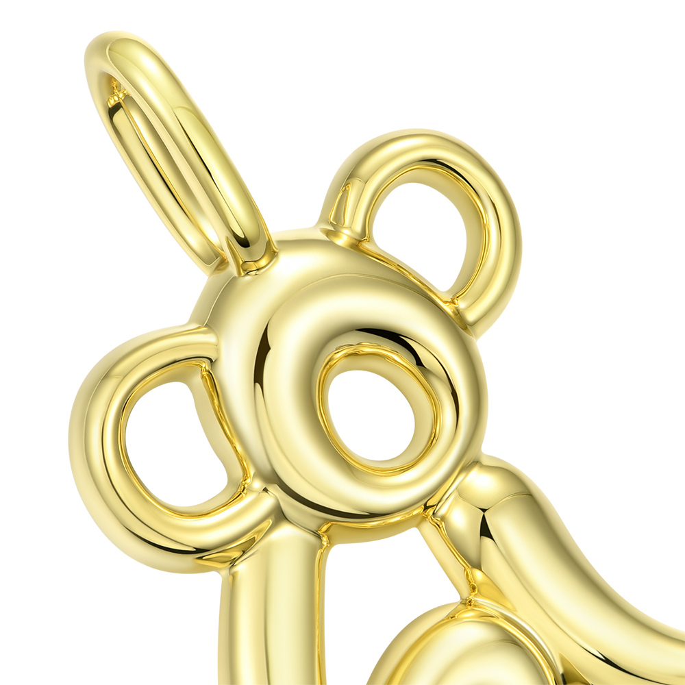 APORRO X COOGI Classic Gold Koala Pendant