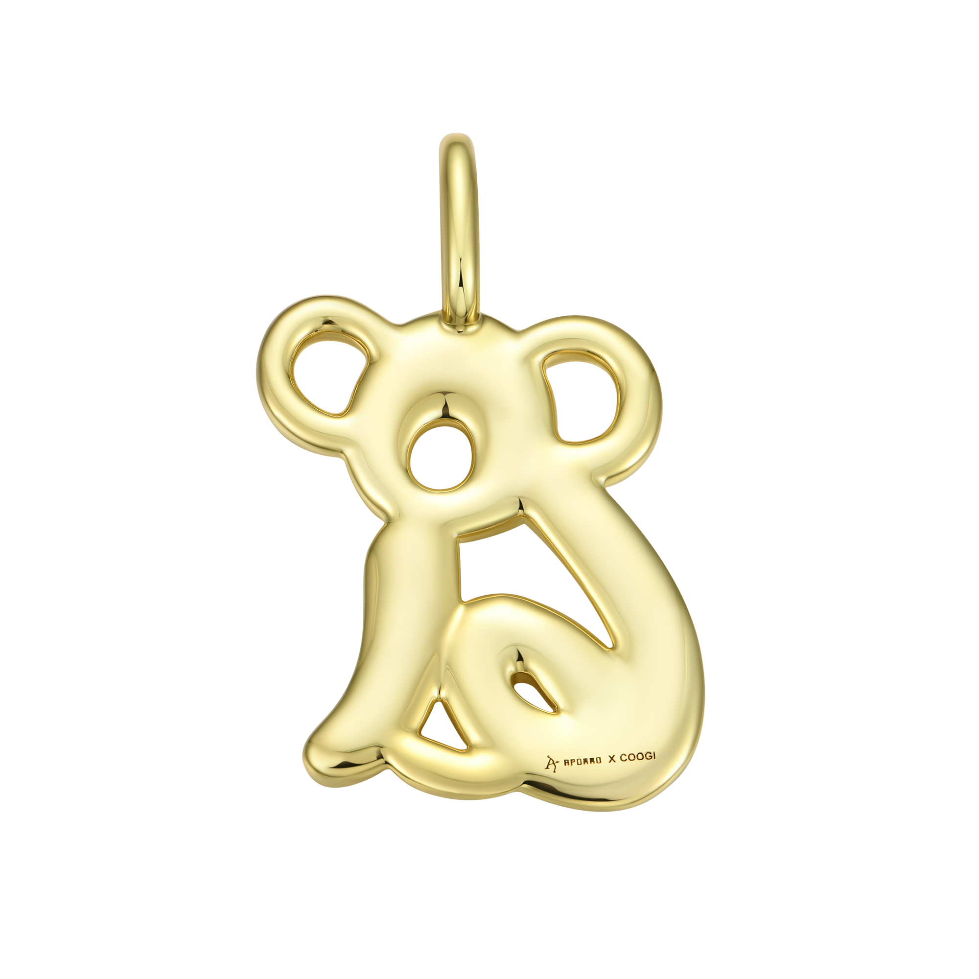 APORRO X COOGI Classic Gold Koala Pendant