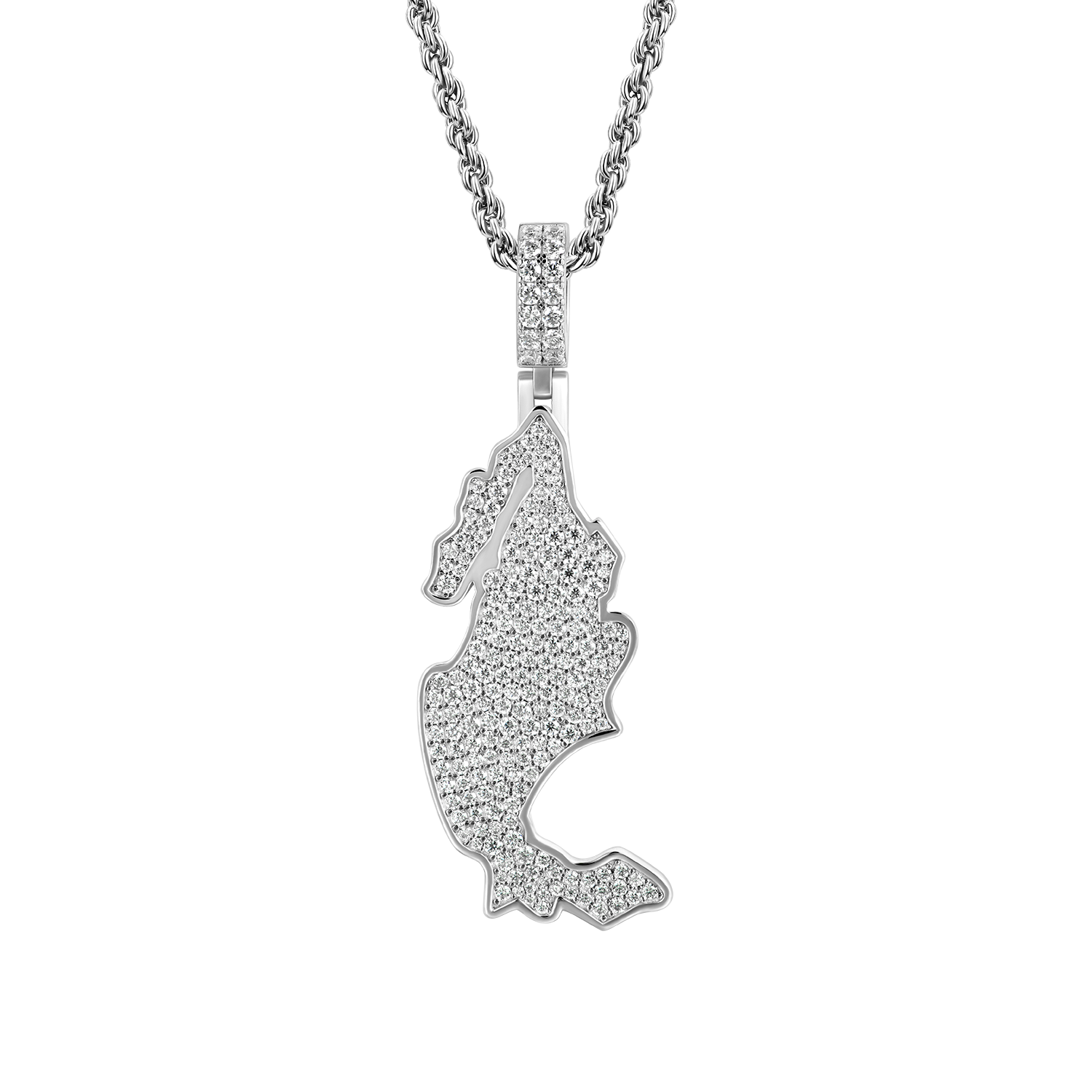 Map of Mexico Pendant