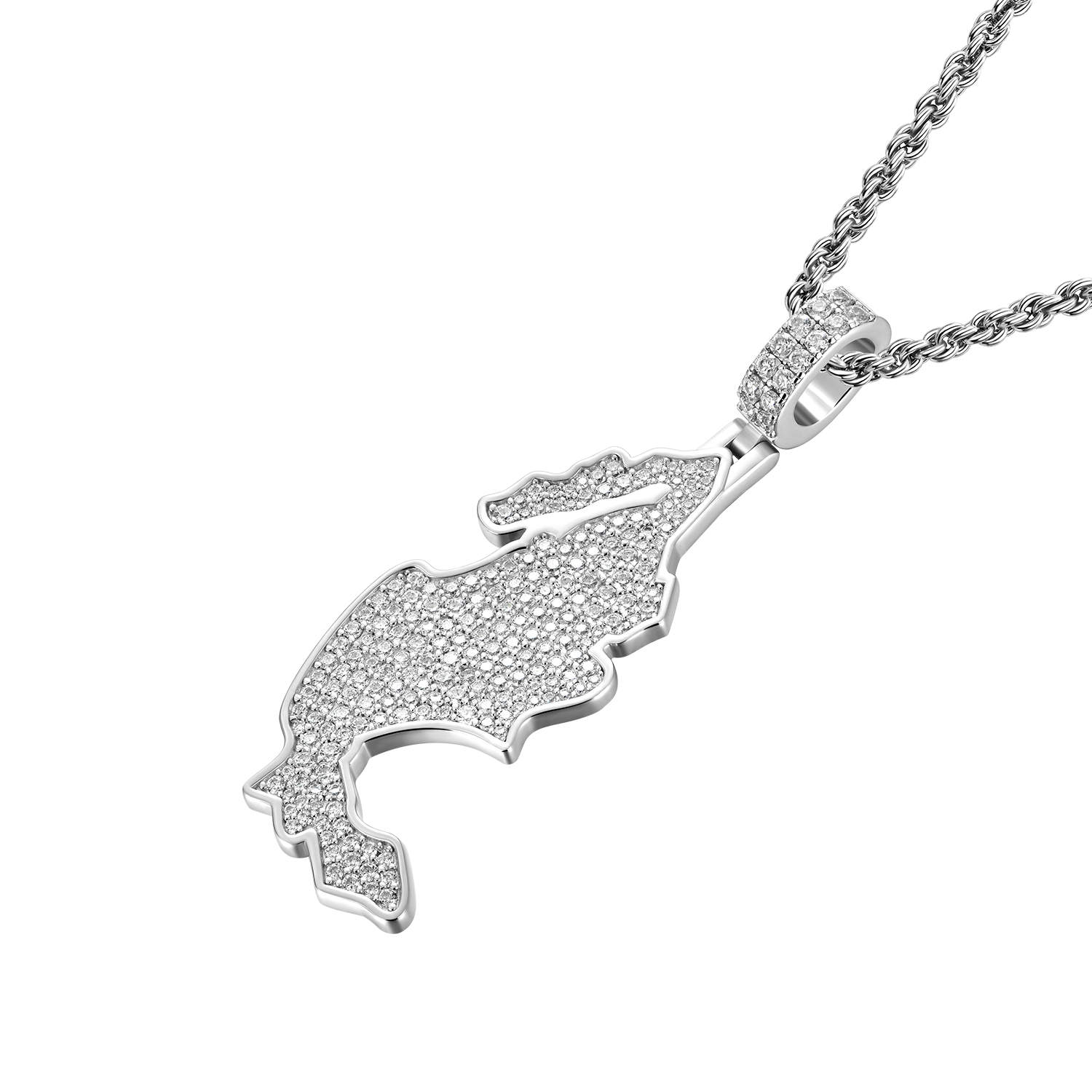 Map of Mexico Pendant