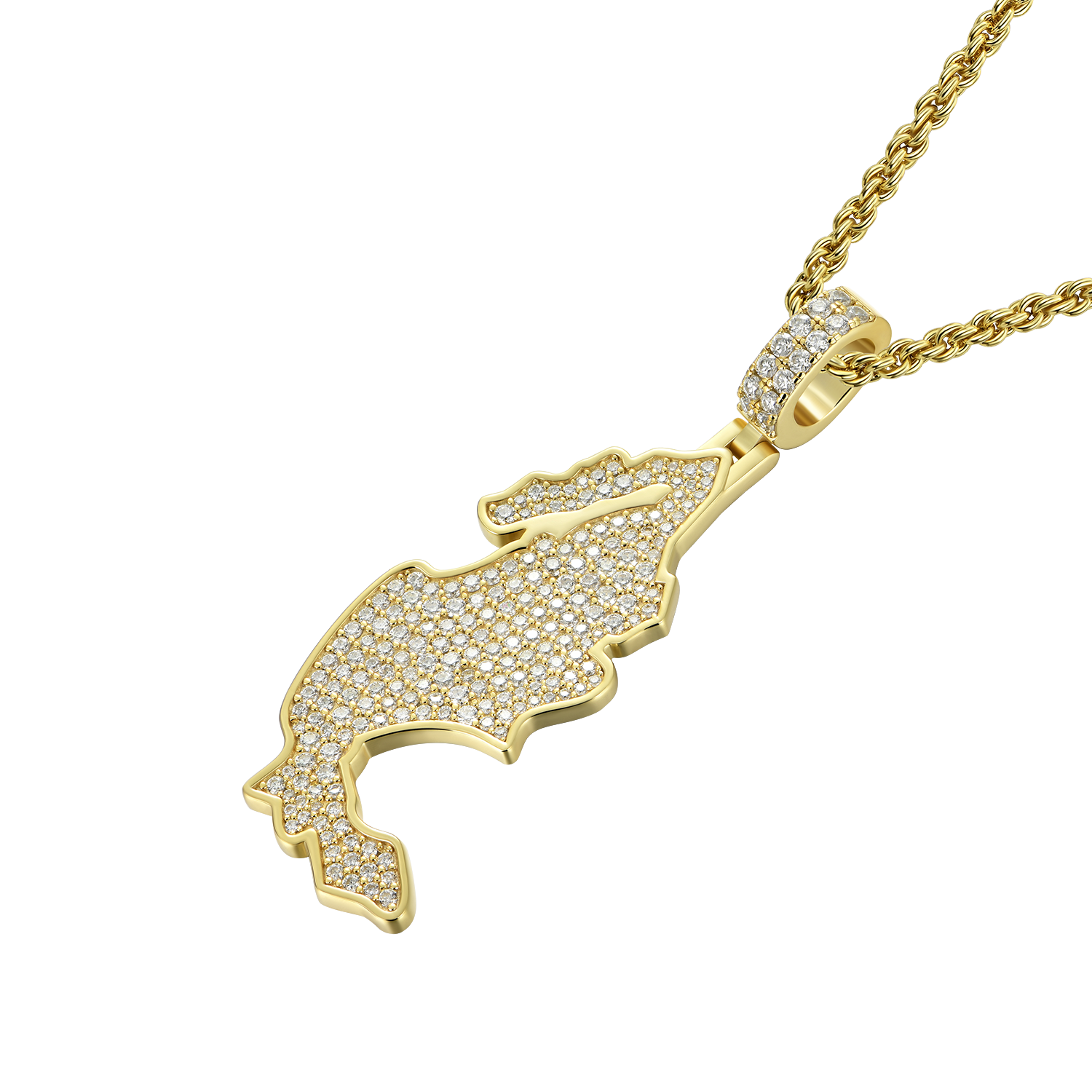 Map of Mexico Pendant